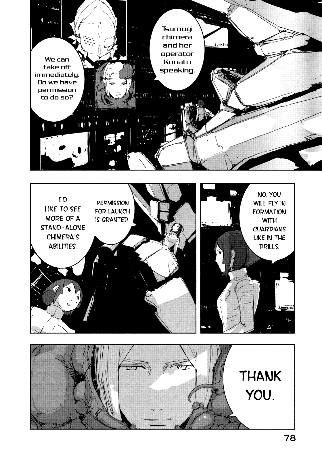 Sidonia no Kishi Chapter 33 page 10 - Chapter 33: Shiraui Tsumugi's Ability