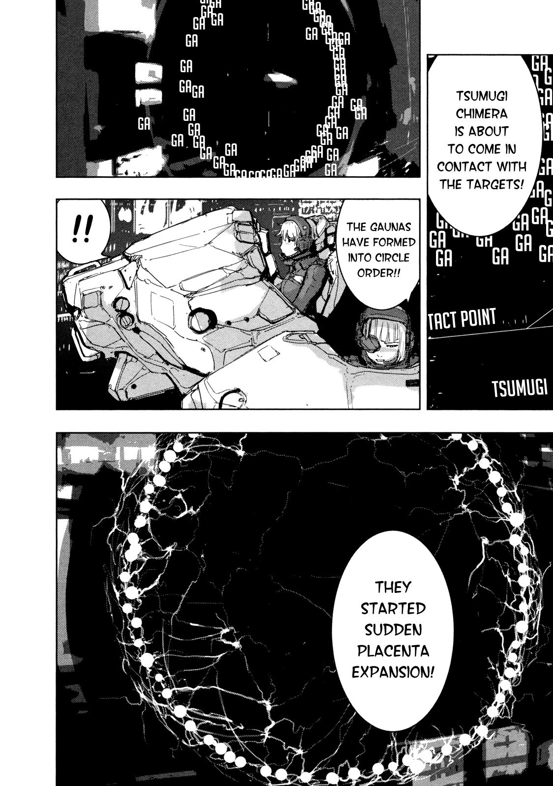 Sidonia no Kishi Chapter 33 page 14 - Chapter 33: Shiraui Tsumugi's Ability