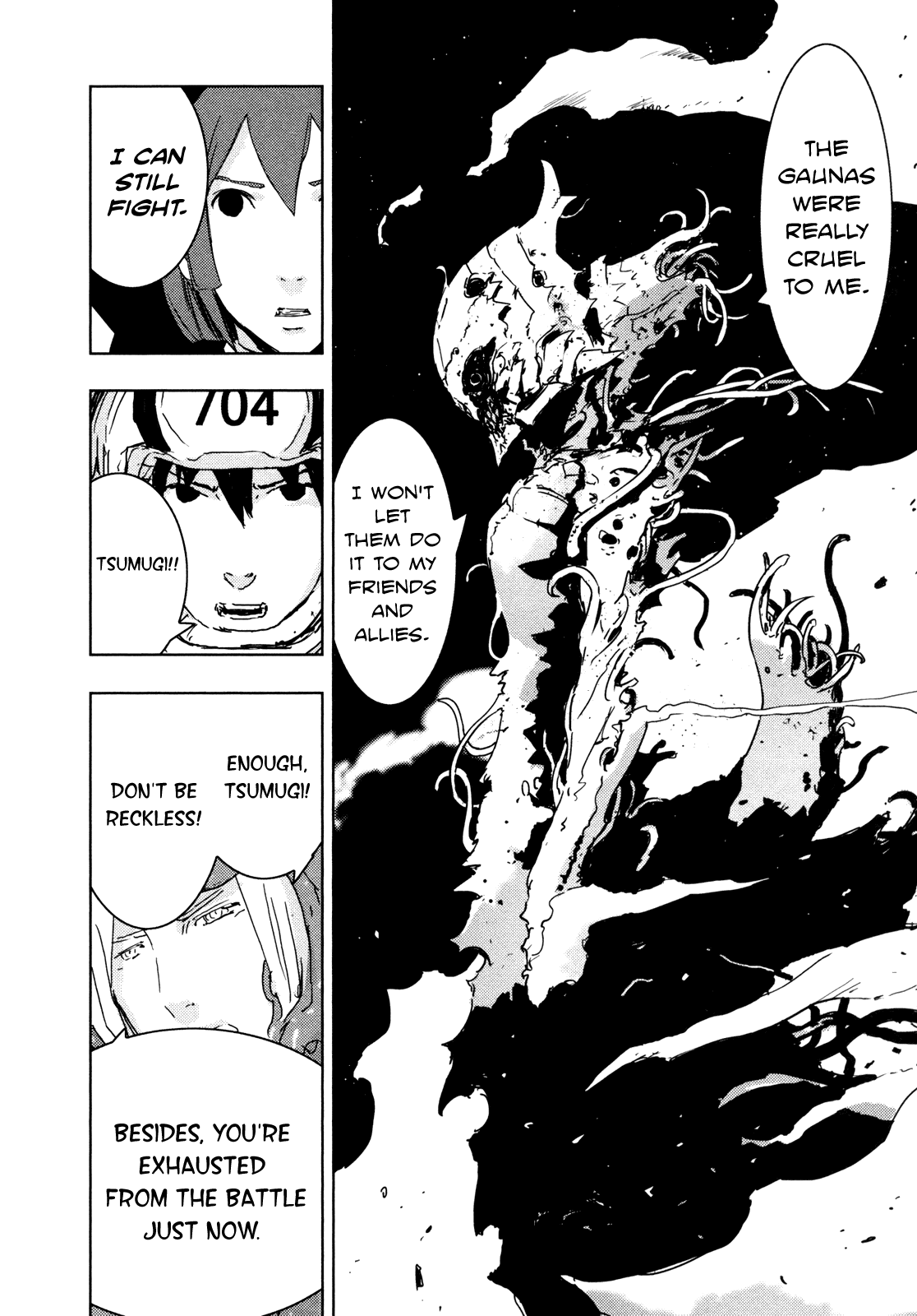 Sidonia no Kishi Chapter 33 page 29 - Chapter 33: Shiraui Tsumugi's Ability
