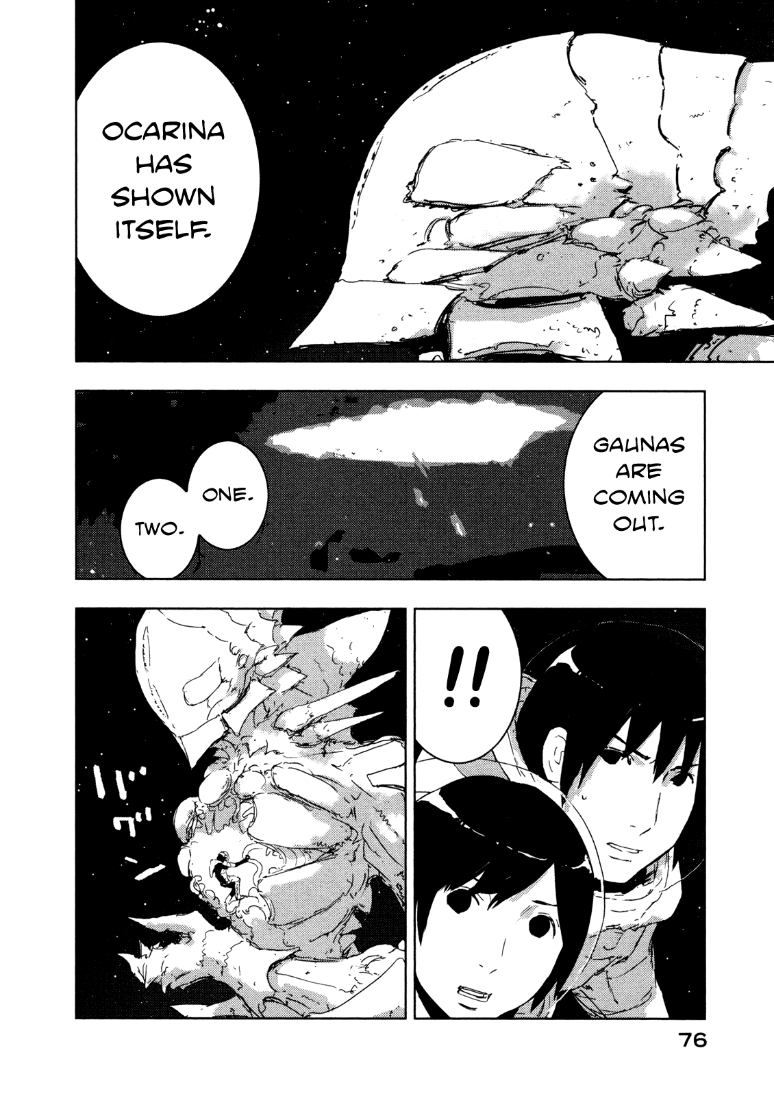 Sidonia no Kishi Chapter 33 page 8 - Chapter 33: Shiraui Tsumugi's Ability