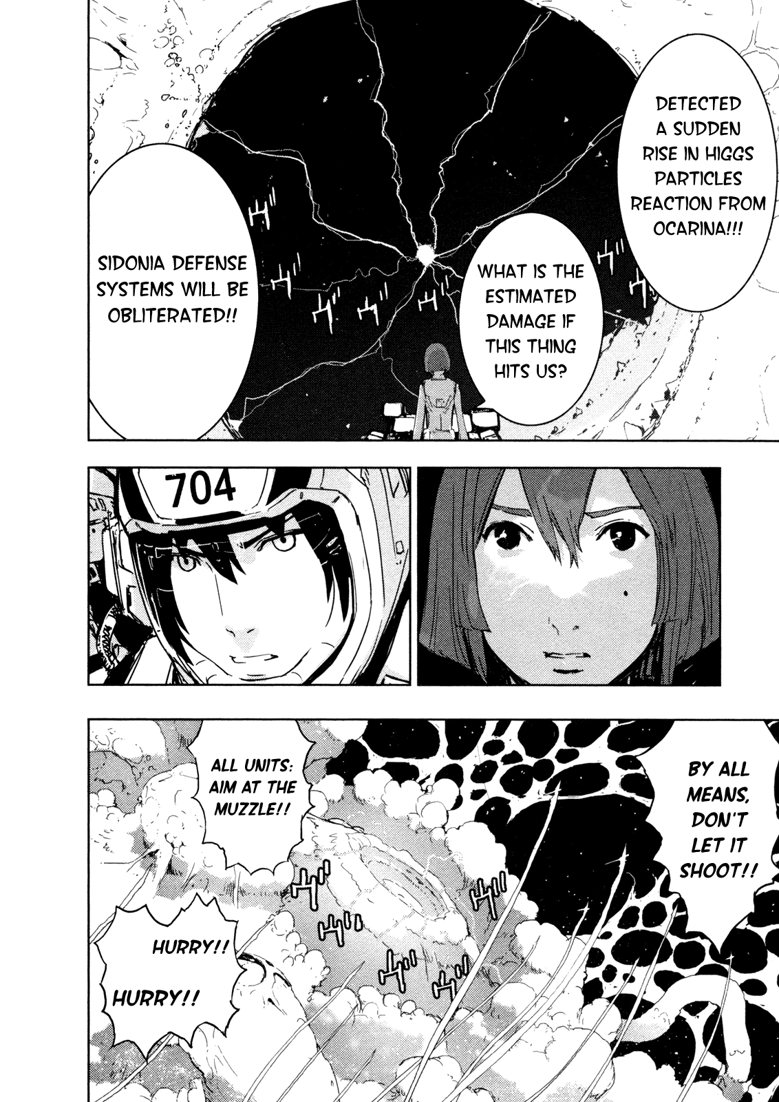 Sidonia no Kishi Chapter 34 page 18 - Chapter 34: Reduction of Ocarina Part 1