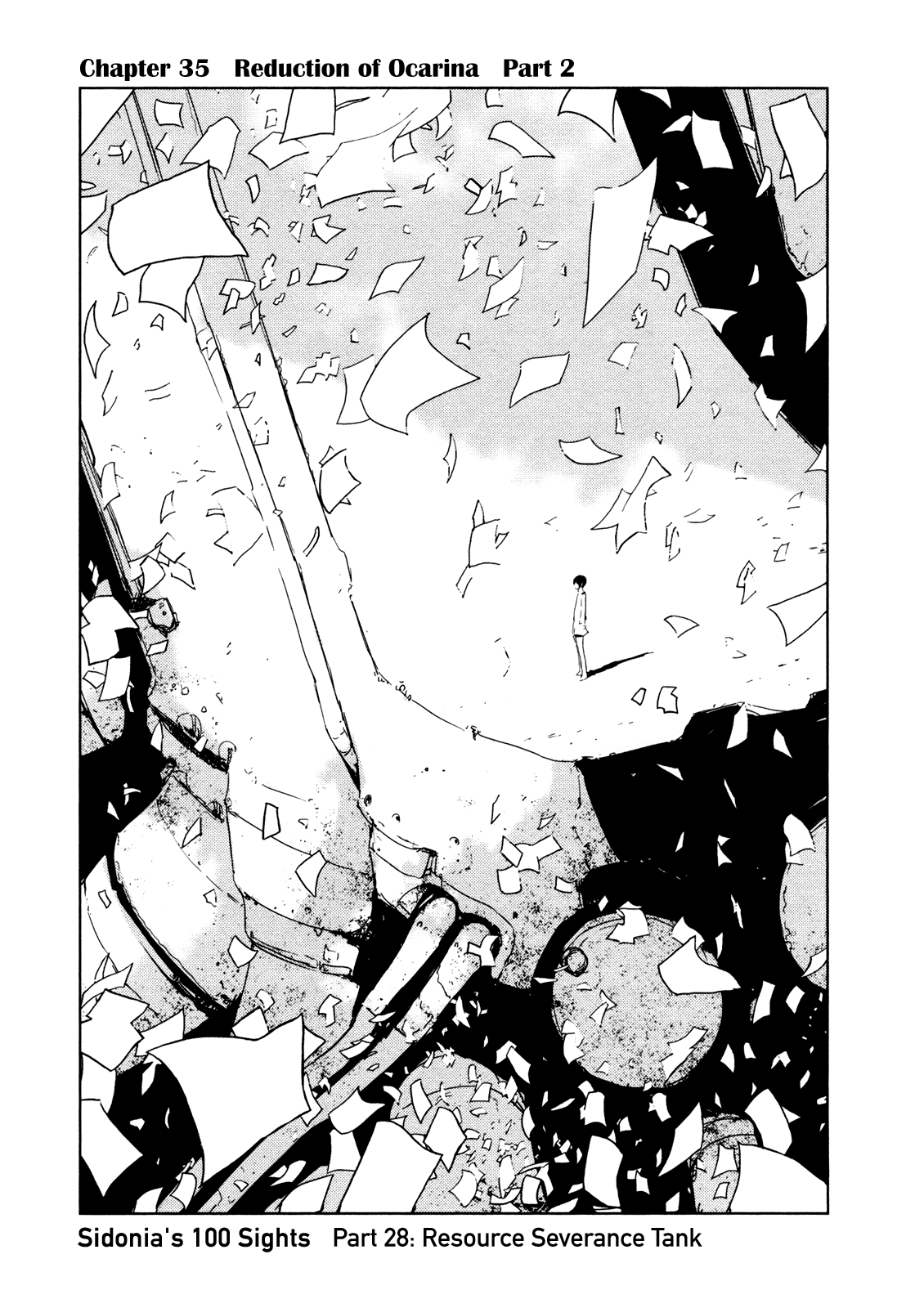 Sidonia no Kishi Chapter 35 page 1 - Chapter 35: Reduction of Ocarina Part 2
