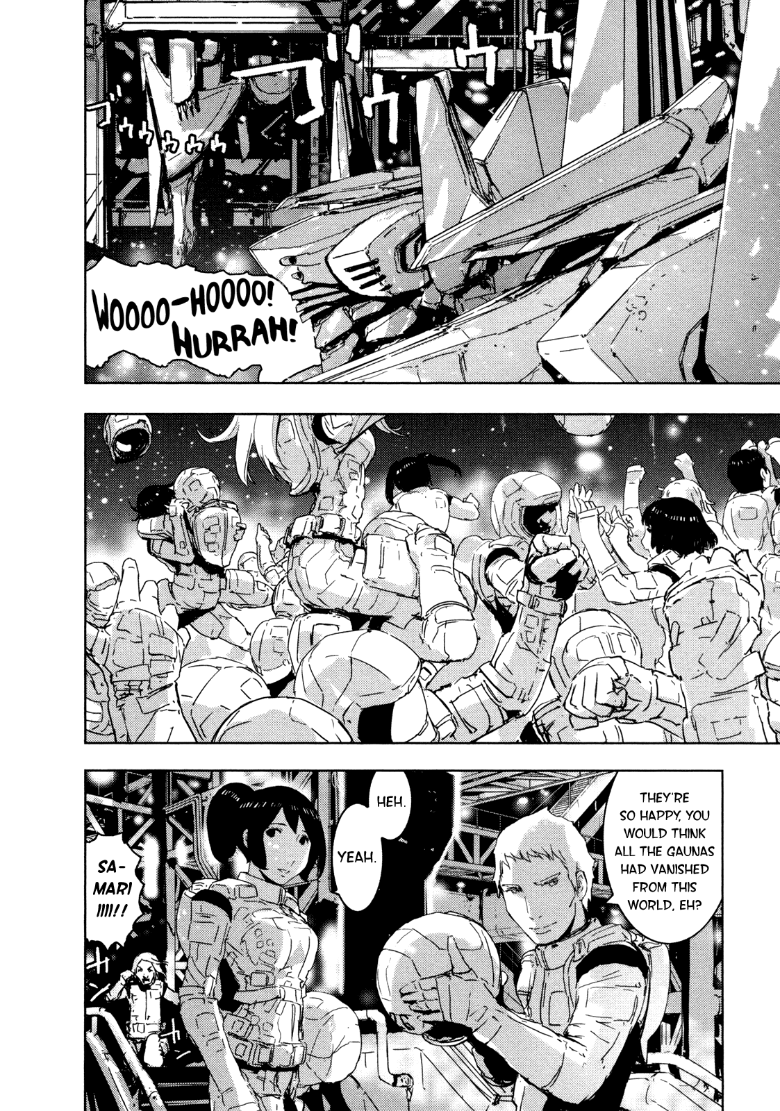 Sidonia no Kishi Chapter 35 page 15 - Chapter 35: Reduction of Ocarina Part 2