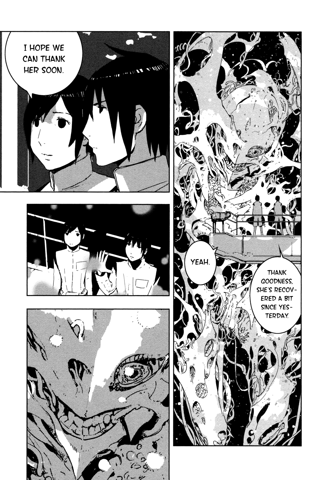 Sidonia no Kishi Chapter 36 page 14 - Chapter 36: Large Mass Union Ship's Rumbling