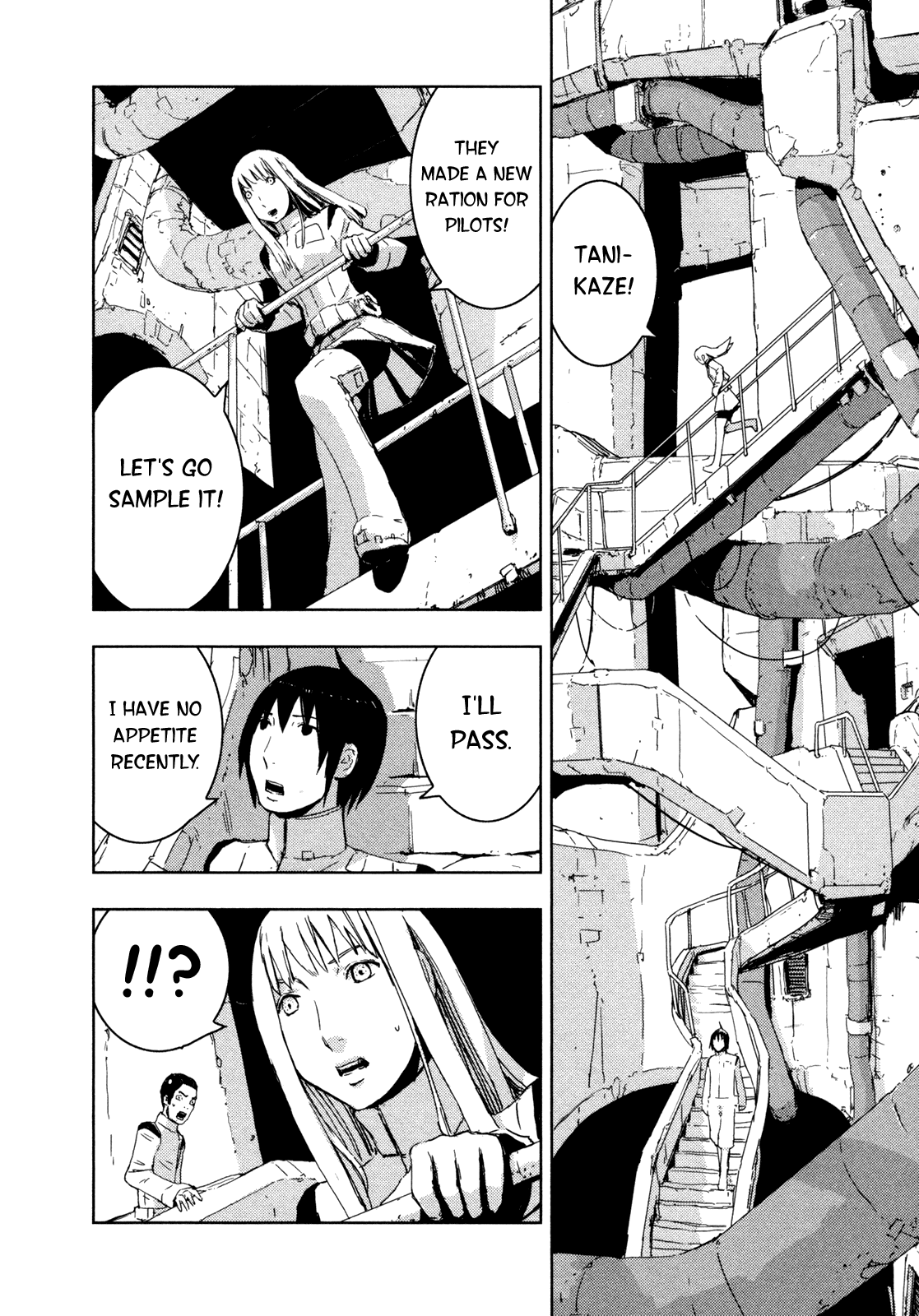 Sidonia no Kishi Chapter 36 page 15 - Chapter 36: Large Mass Union Ship's Rumbling