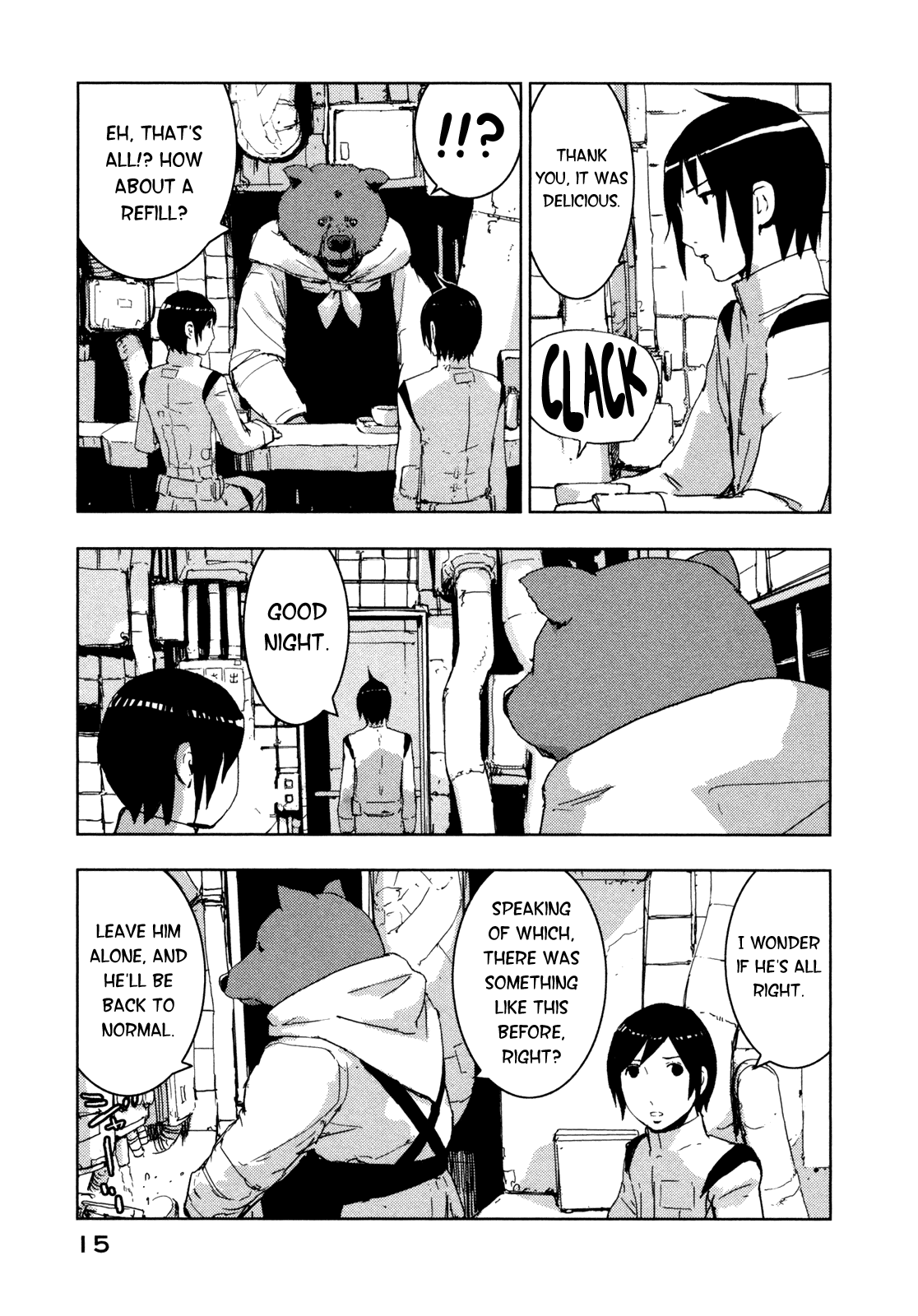 Sidonia no Kishi Chapter 36 page 16 - Chapter 36: Large Mass Union Ship's Rumbling