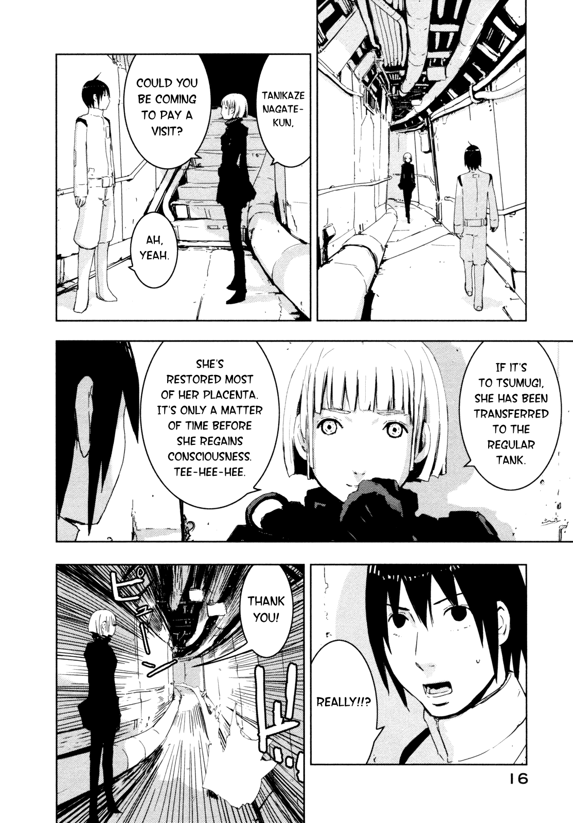 Sidonia no Kishi Chapter 36 page 17 - Chapter 36: Large Mass Union Ship's Rumbling