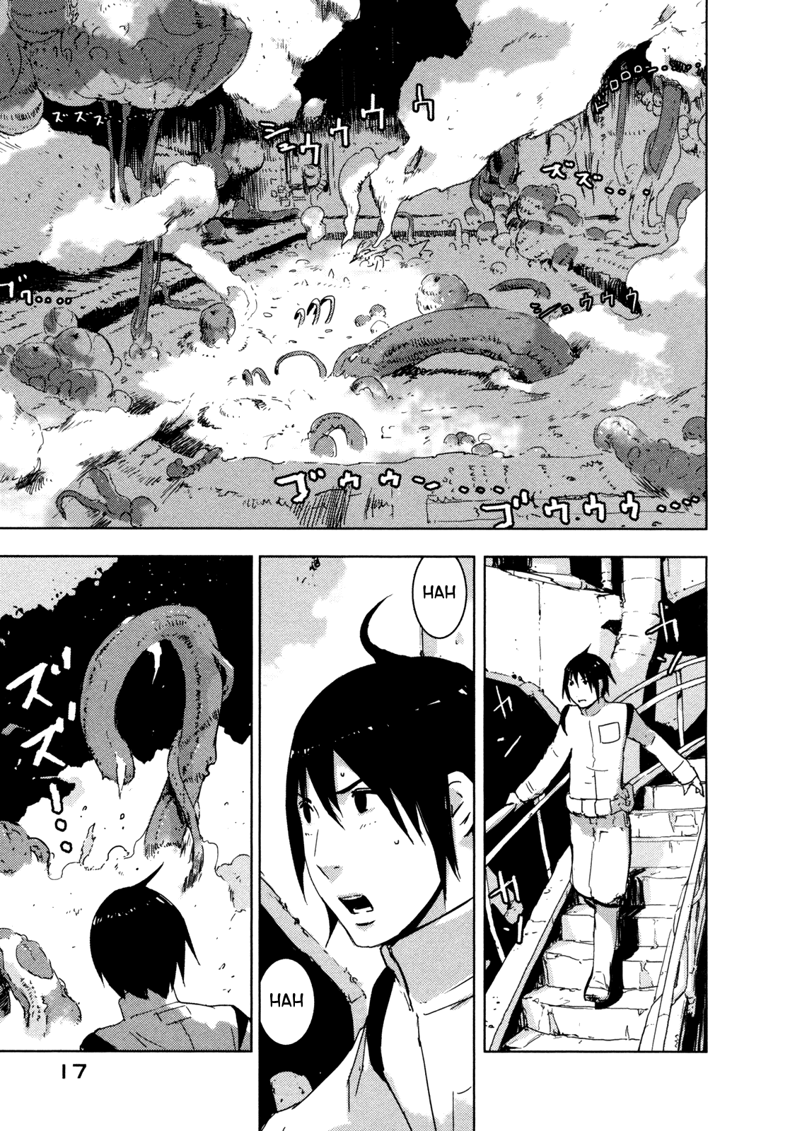 Sidonia no Kishi Chapter 36 page 18 - Chapter 36: Large Mass Union Ship's Rumbling