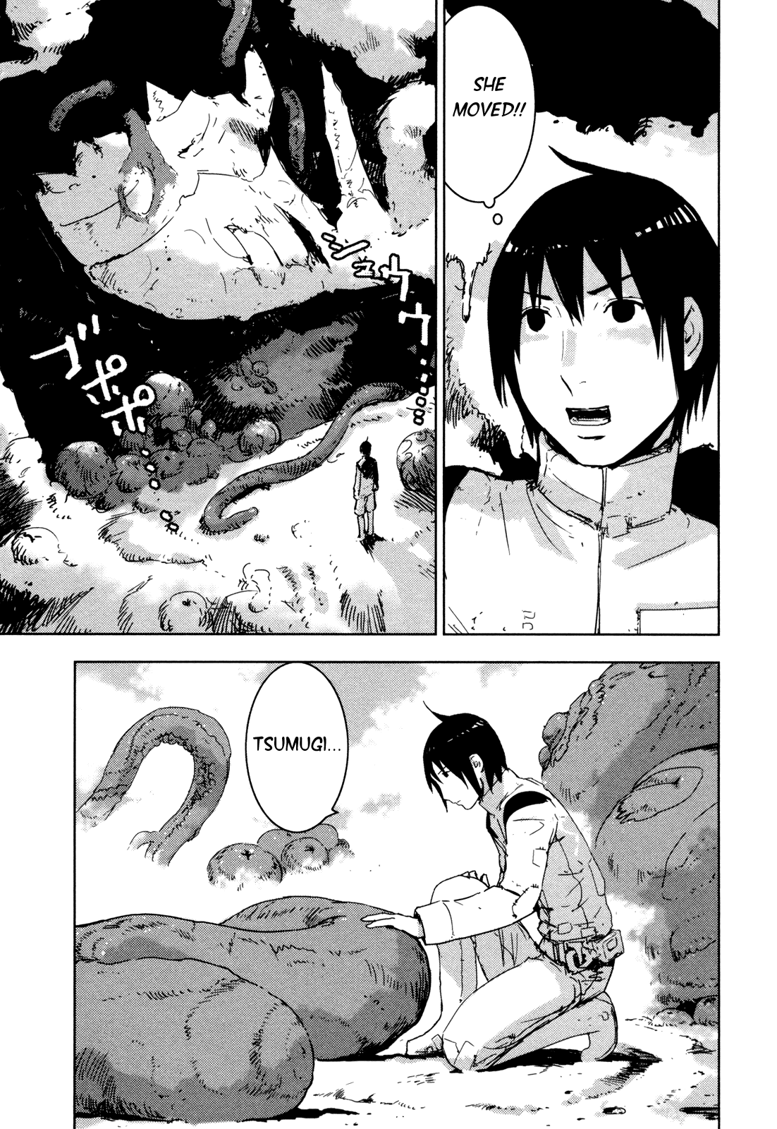 Sidonia no Kishi Chapter 36 page 19 - Chapter 36: Large Mass Union Ship's Rumbling