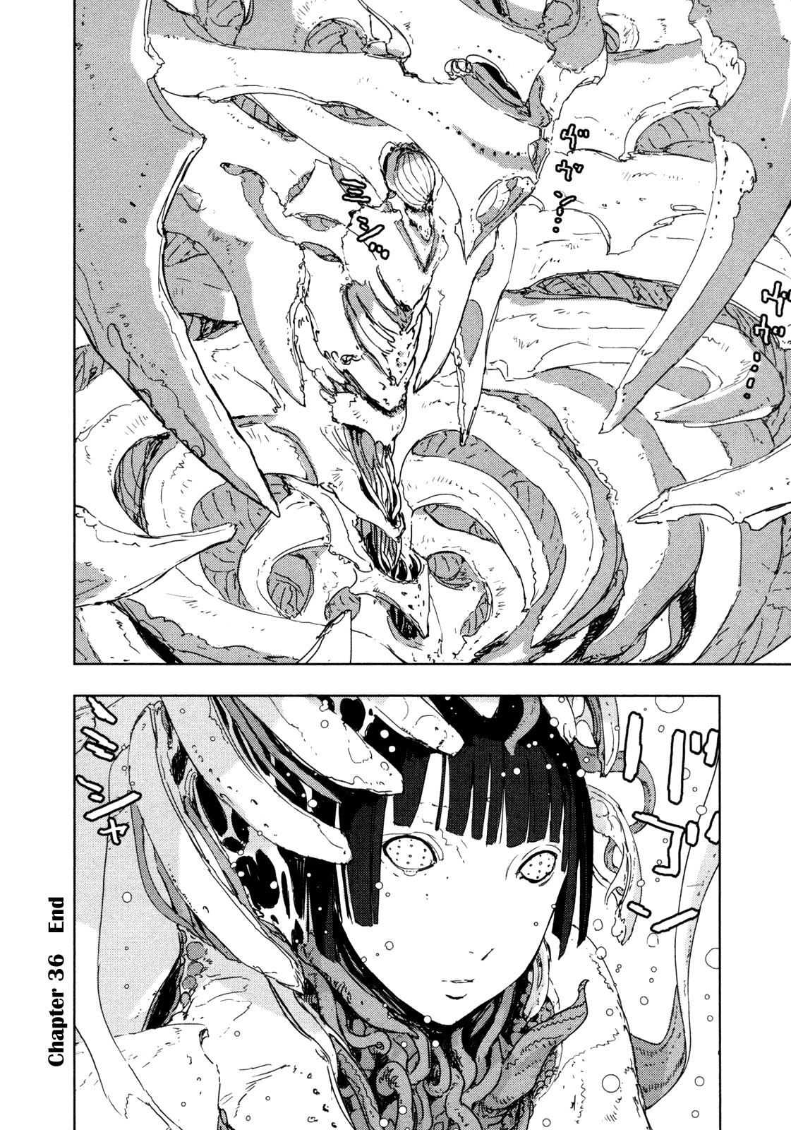 Sidonia no Kishi Chapter 36 page 44 - Chapter 36: Large Mass Union Ship's Rumbling