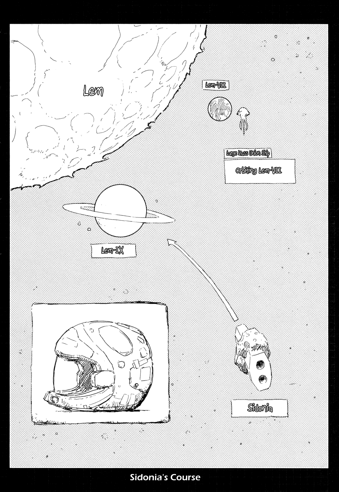 Sidonia no Kishi Chapter 36 page 46 - Chapter 36: Large Mass Union Ship's Rumbling