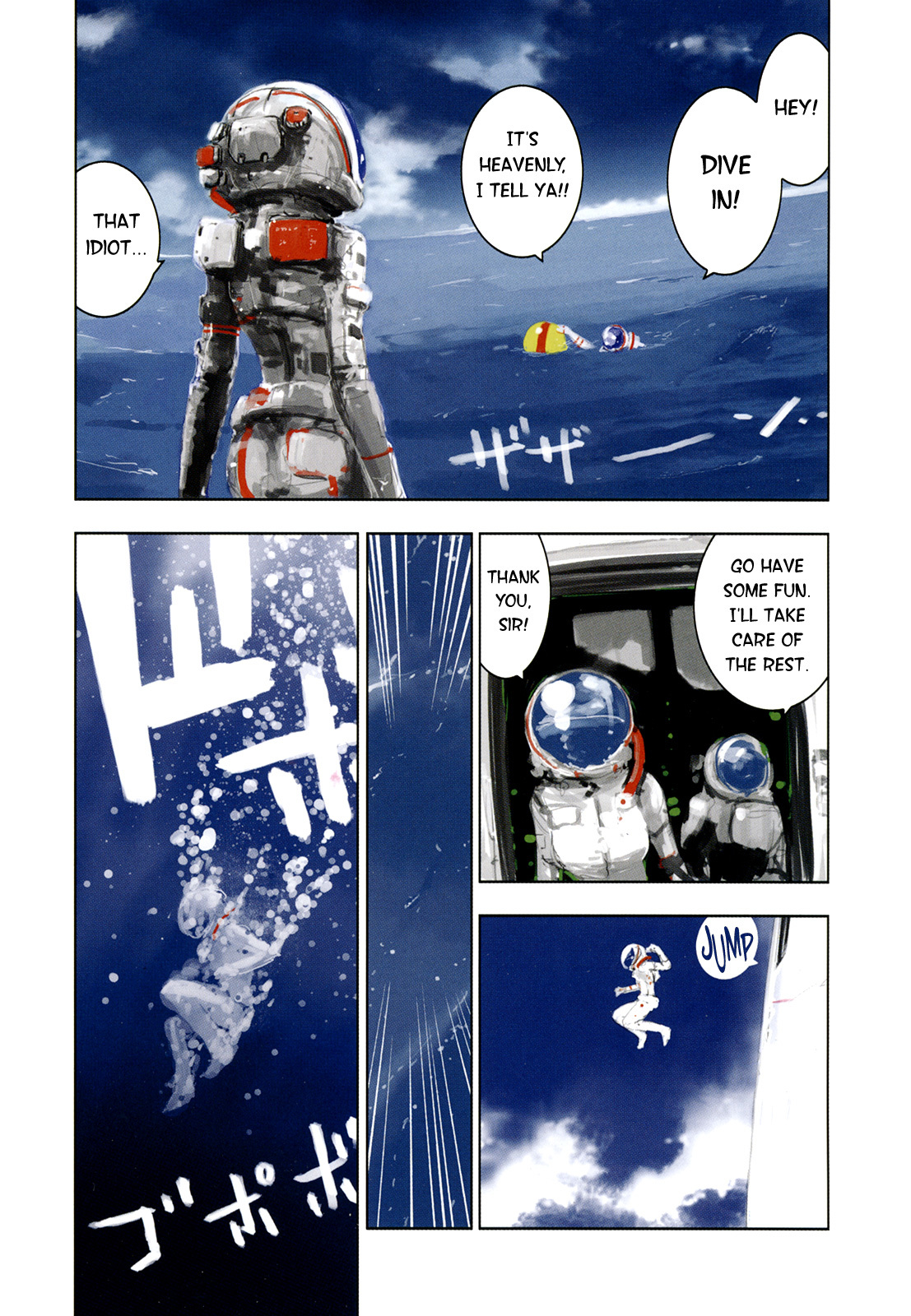 Sidonia no Kishi Chapter 36 page 5 - Chapter 36: Large Mass Union Ship's Rumbling