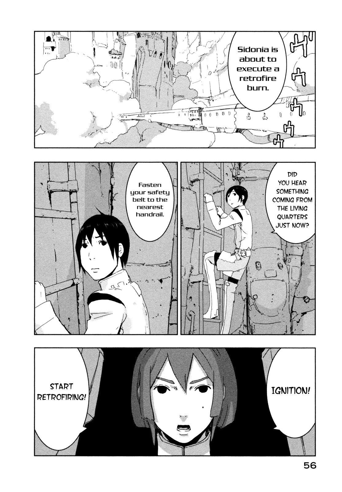 Sidonia no Kishi Chapter 37 page 10 - Chapter 37: Shiraui Tsumugi's Wish