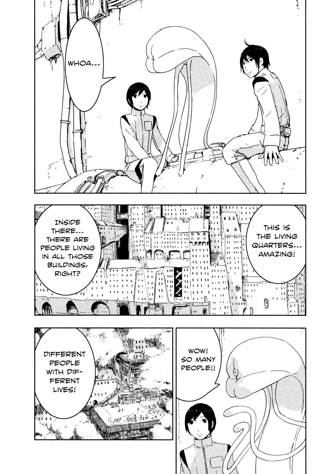 Sidonia no Kishi Chapter 37 page 19 - Chapter 37: Shiraui Tsumugi's Wish