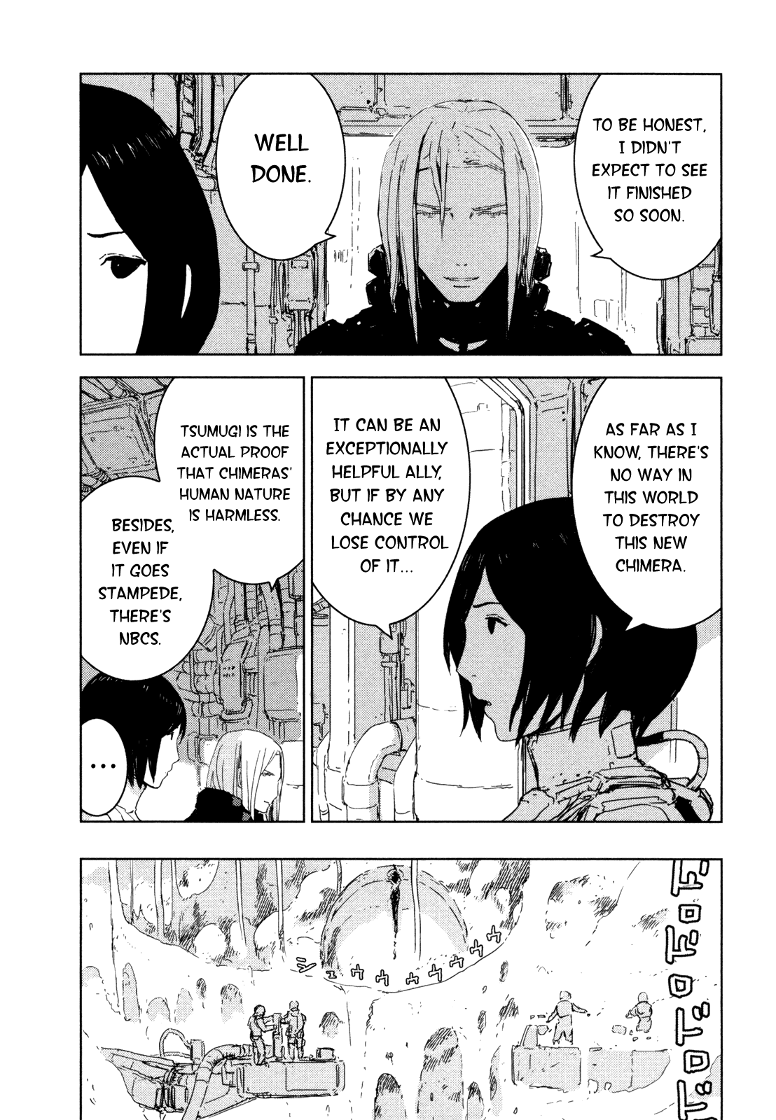 Sidonia no Kishi Chapter 37 page 37 - Chapter 37: Shiraui Tsumugi's Wish