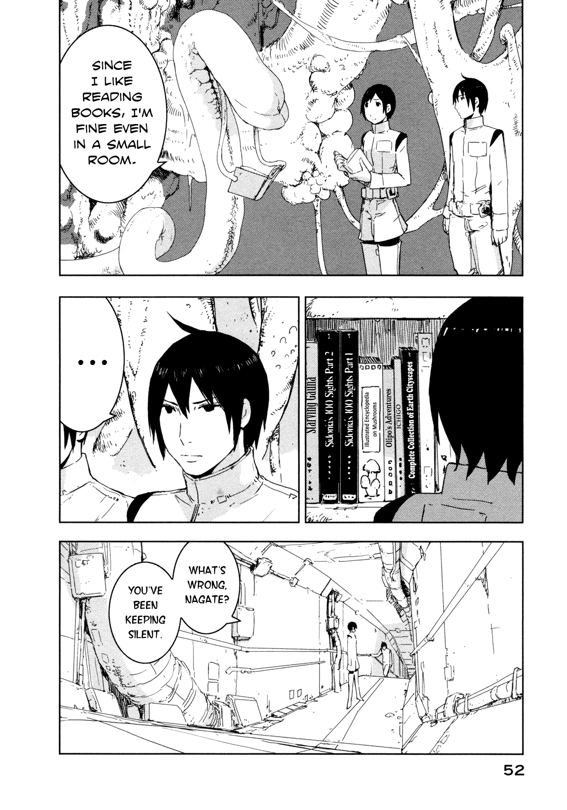 Sidonia no Kishi Chapter 37 page 6 - Chapter 37: Shiraui Tsumugi's Wish