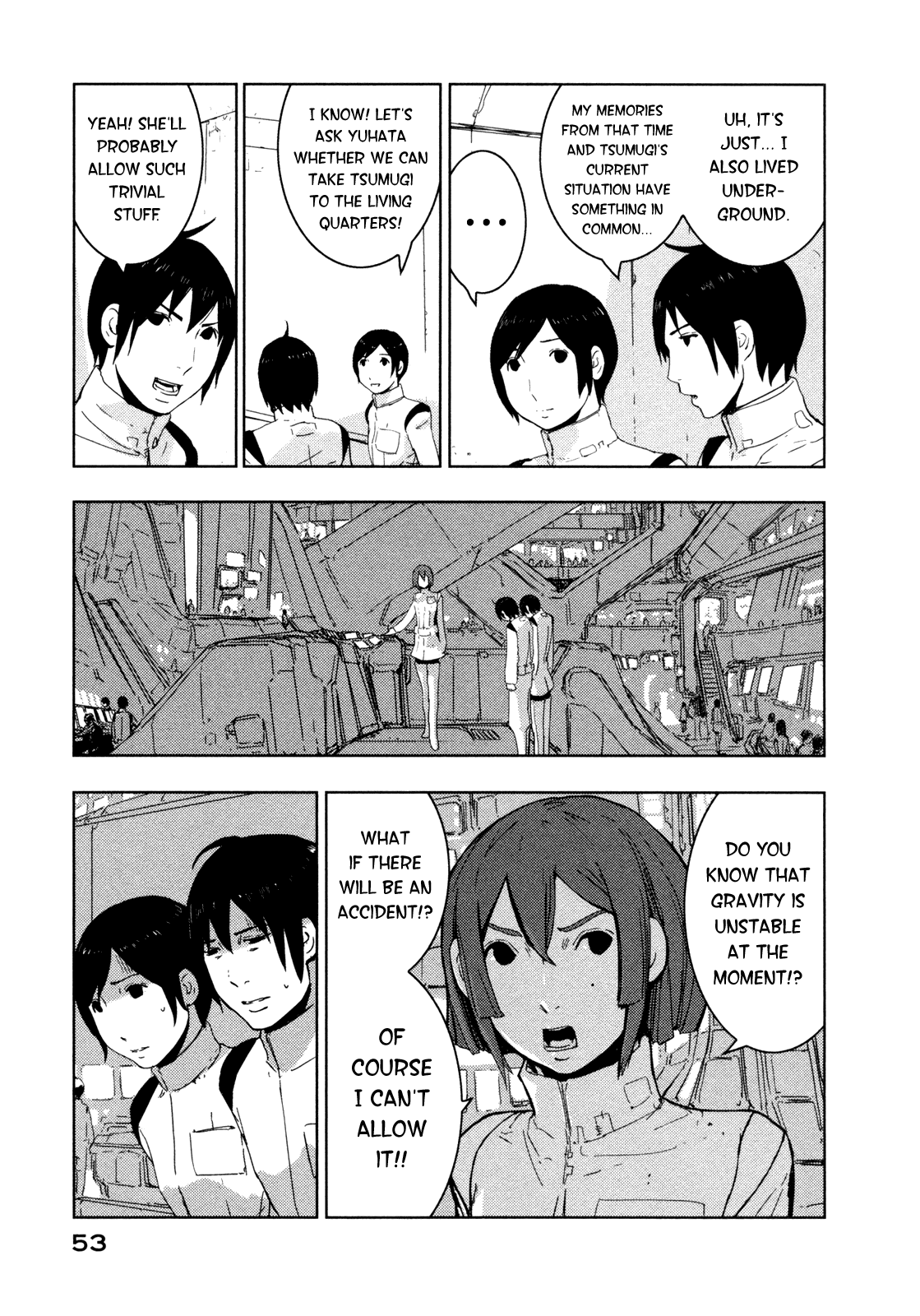 Sidonia no Kishi Chapter 37 page 7 - Chapter 37: Shiraui Tsumugi's Wish