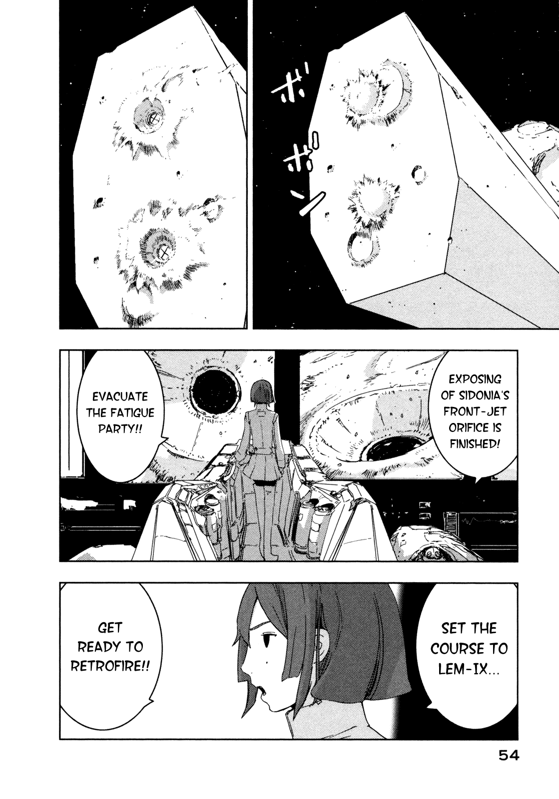 Sidonia no Kishi Chapter 37 page 8 - Chapter 37: Shiraui Tsumugi's Wish