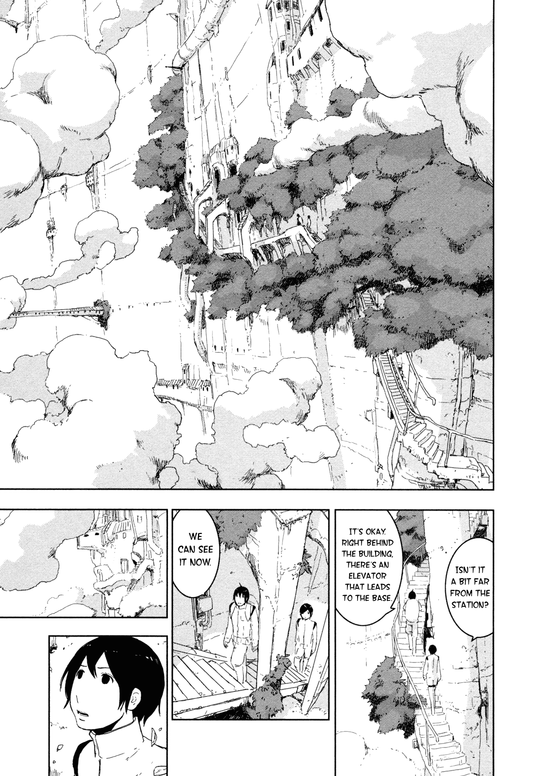 Sidonia no Kishi Chapter 38 page 13 - Chapter 38: Shiraui Tsumugi's Yearning