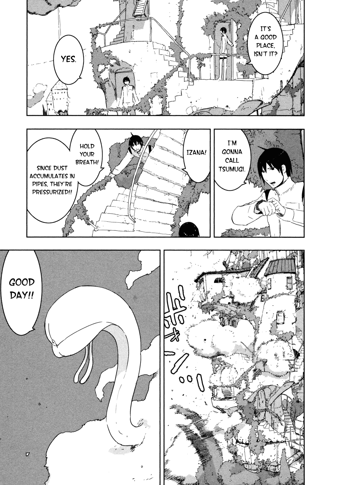 Sidonia no Kishi Chapter 38 page 15 - Chapter 38: Shiraui Tsumugi's Yearning