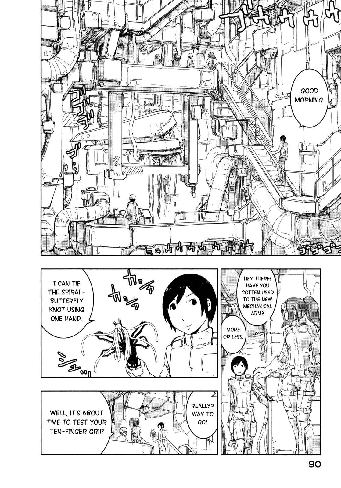 Sidonia no Kishi Chapter 38 page 2 - Chapter 38: Shiraui Tsumugi's Yearning