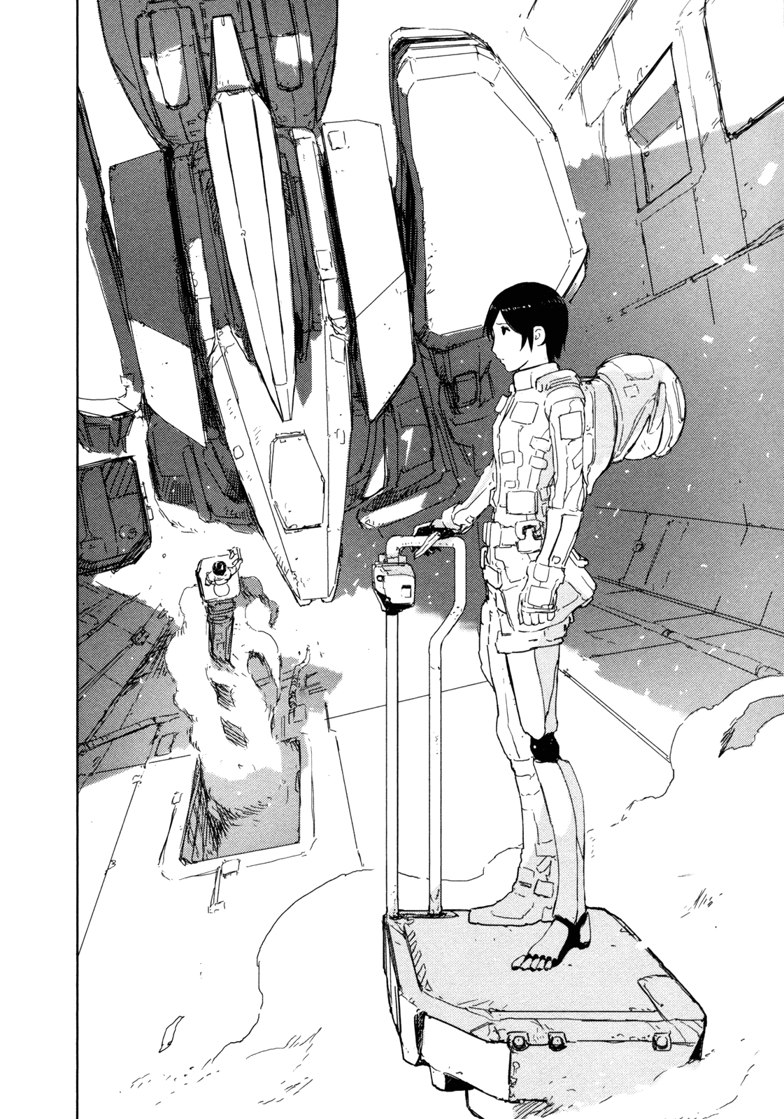 Sidonia no Kishi Chapter 38 page 28 - Chapter 38: Shiraui Tsumugi's Yearning