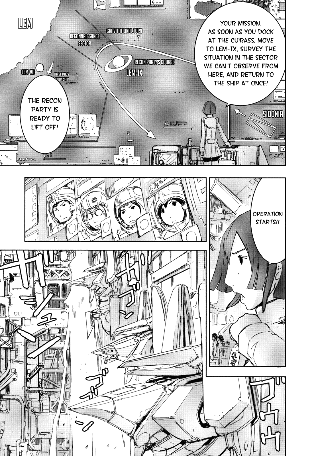 Sidonia no Kishi Chapter 38 page 29 - Chapter 38: Shiraui Tsumugi's Yearning