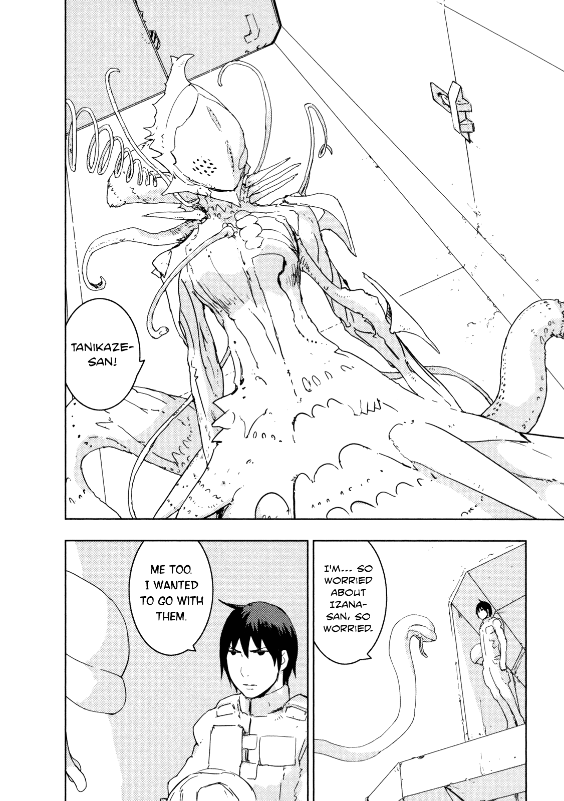 Sidonia no Kishi Chapter 38 page 36 - Chapter 38: Shiraui Tsumugi's Yearning