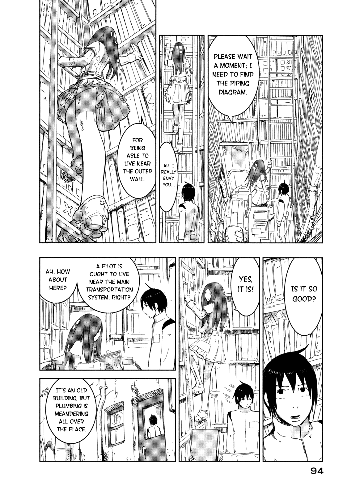 Sidonia no Kishi Chapter 38 page 6 - Chapter 38: Shiraui Tsumugi's Yearning