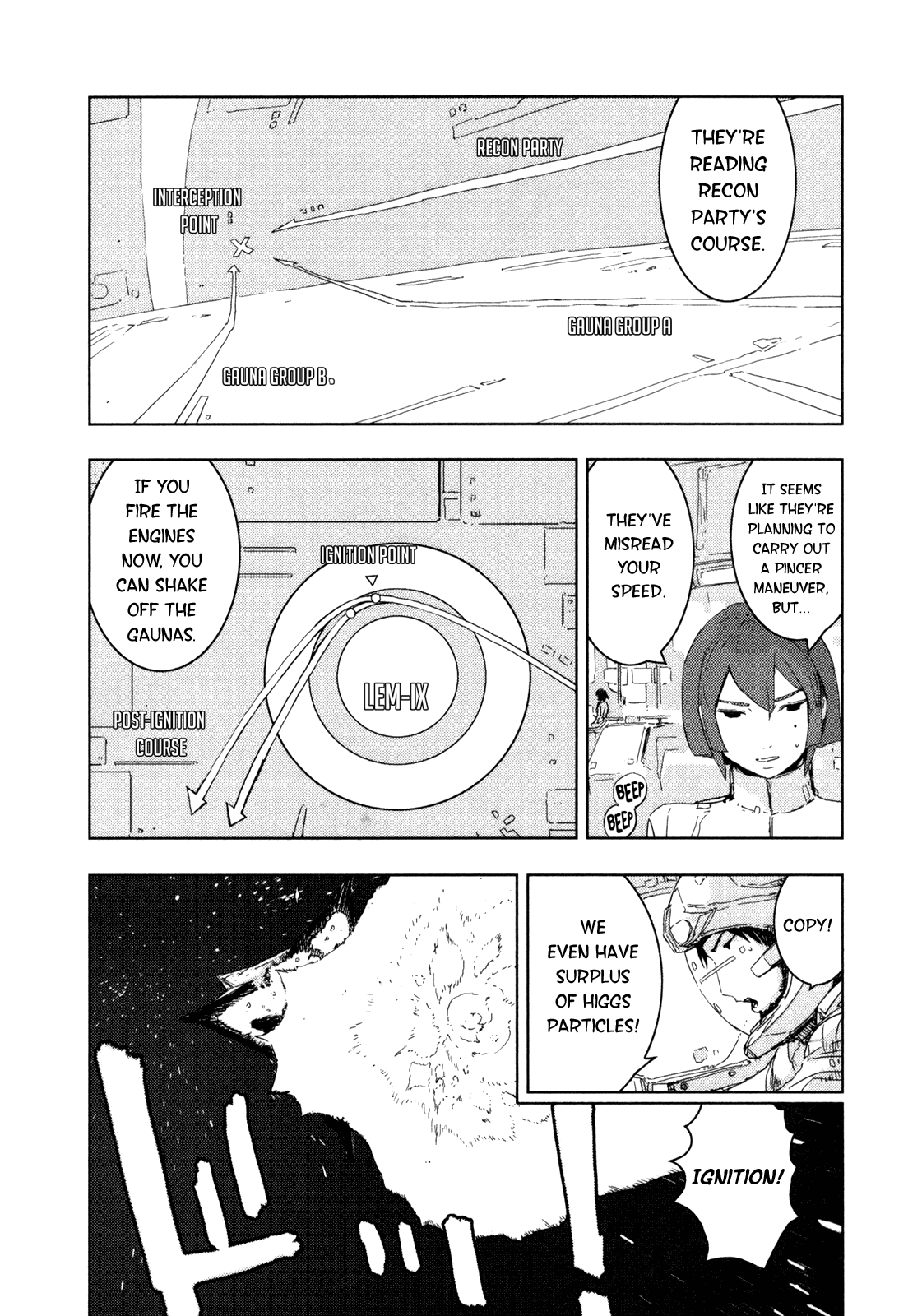 Sidonia no Kishi Chapter 39 page 10 - Chapter 39: Entering Lem-Ⅸ