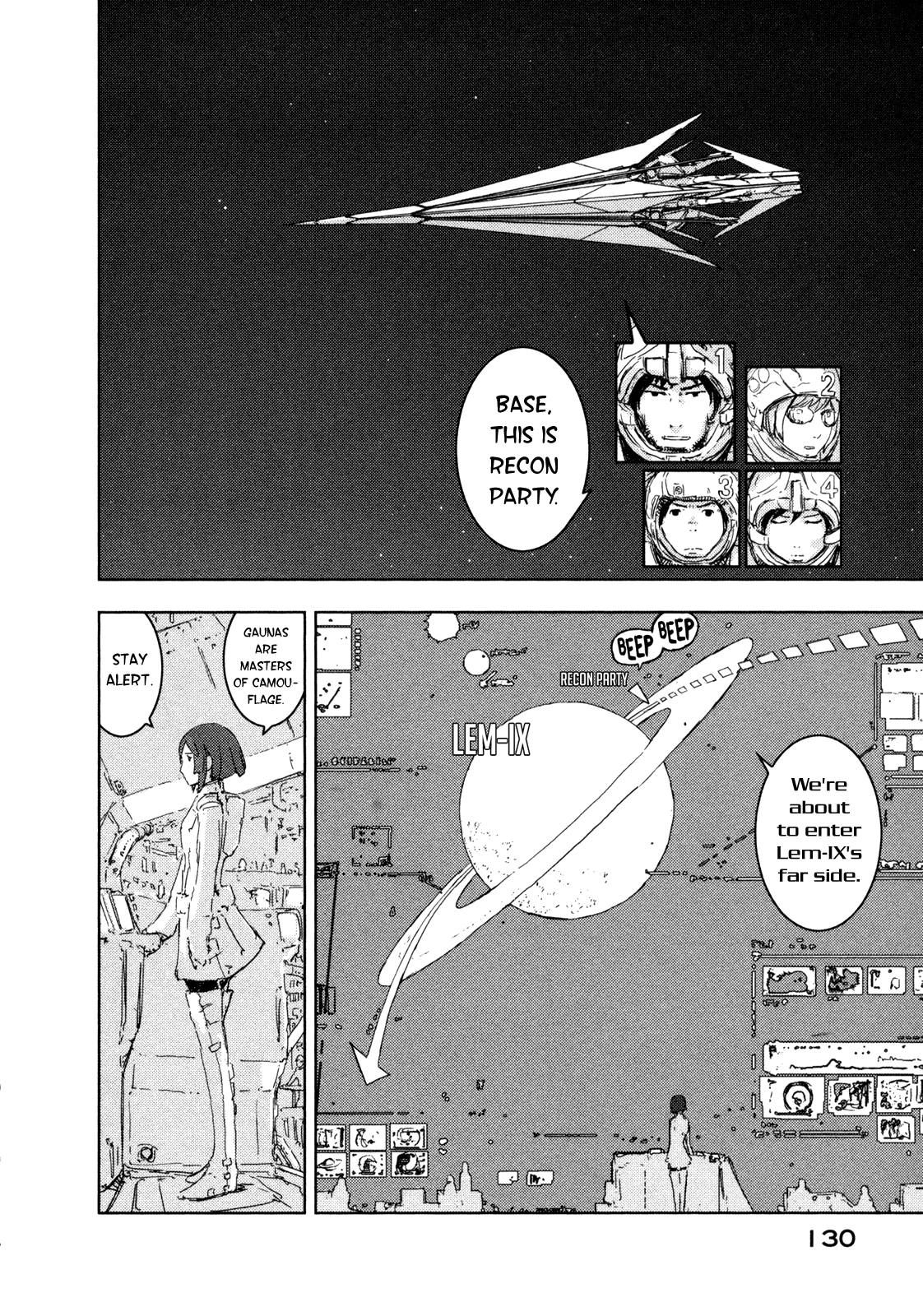 Sidonia no Kishi Chapter 39 page 2 - Chapter 39: Entering Lem-Ⅸ