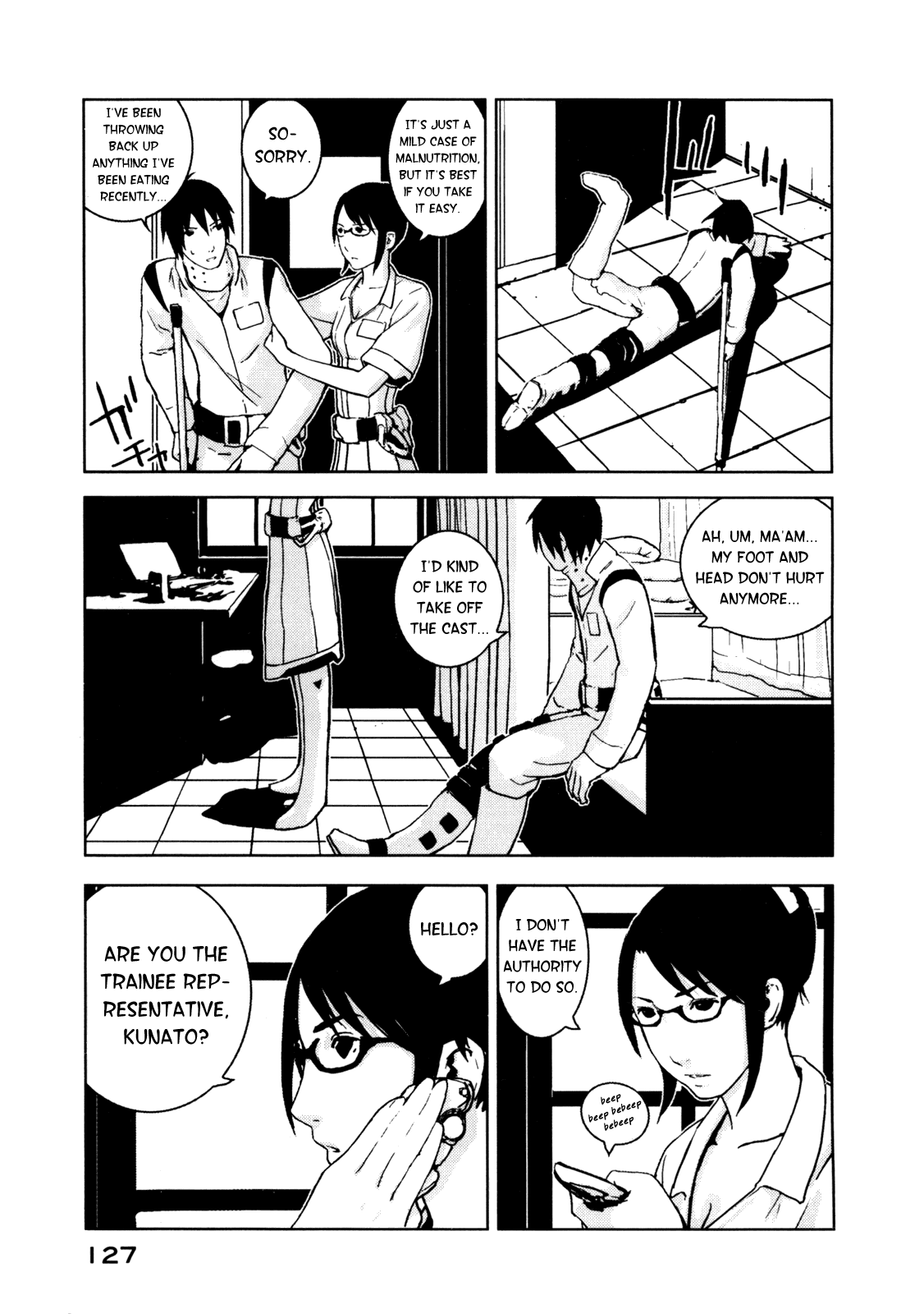 Sidonia no Kishi Chapter 4 page 12 - Chapter 4: Kunato Norio's Rage