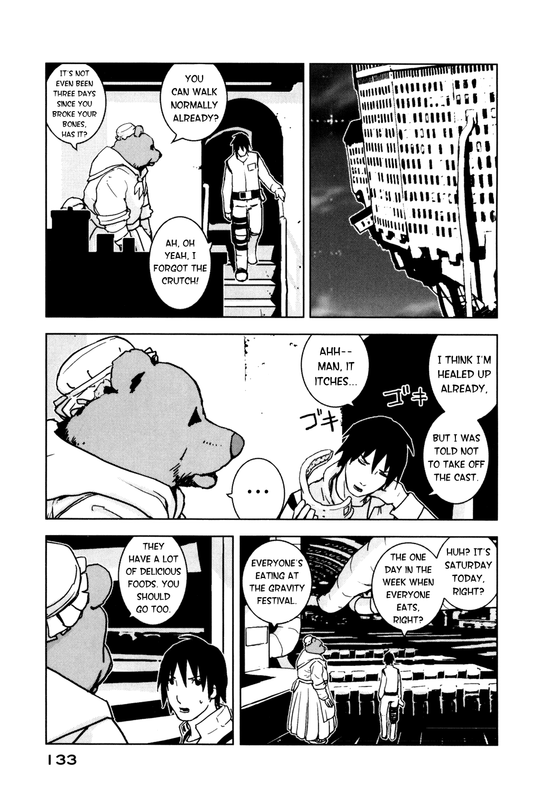 Sidonia no Kishi Chapter 4 page 18 - Chapter 4: Kunato Norio's Rage