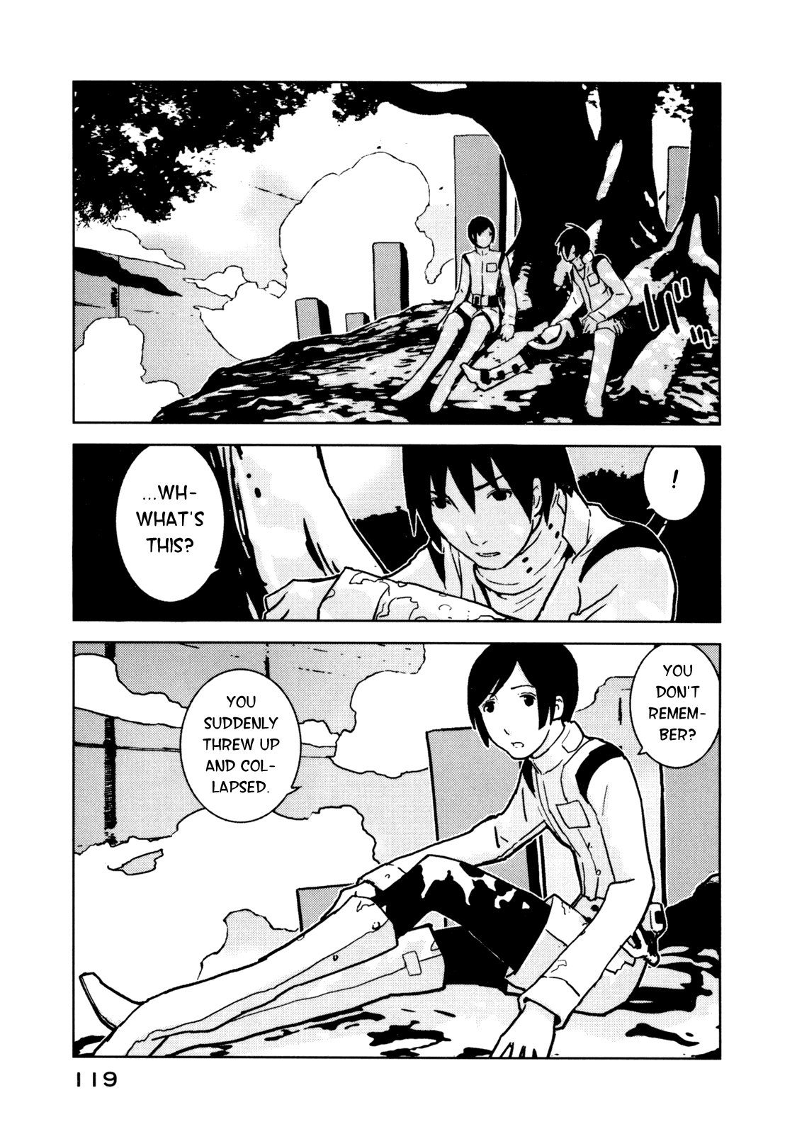 Sidonia no Kishi Chapter 4 page 5 - Chapter 4: Kunato Norio's Rage