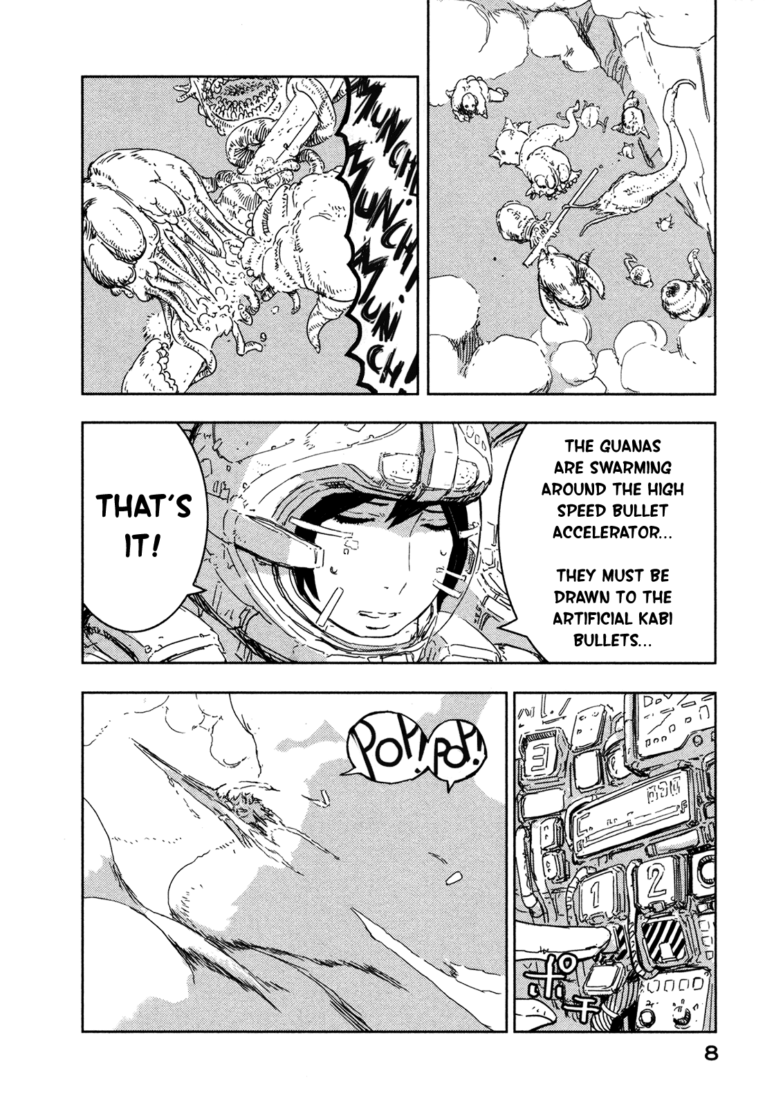 Sidonia no Kishi Chapter 40 page 10 - Chapter 40: Mere Two Units' Rescue Party