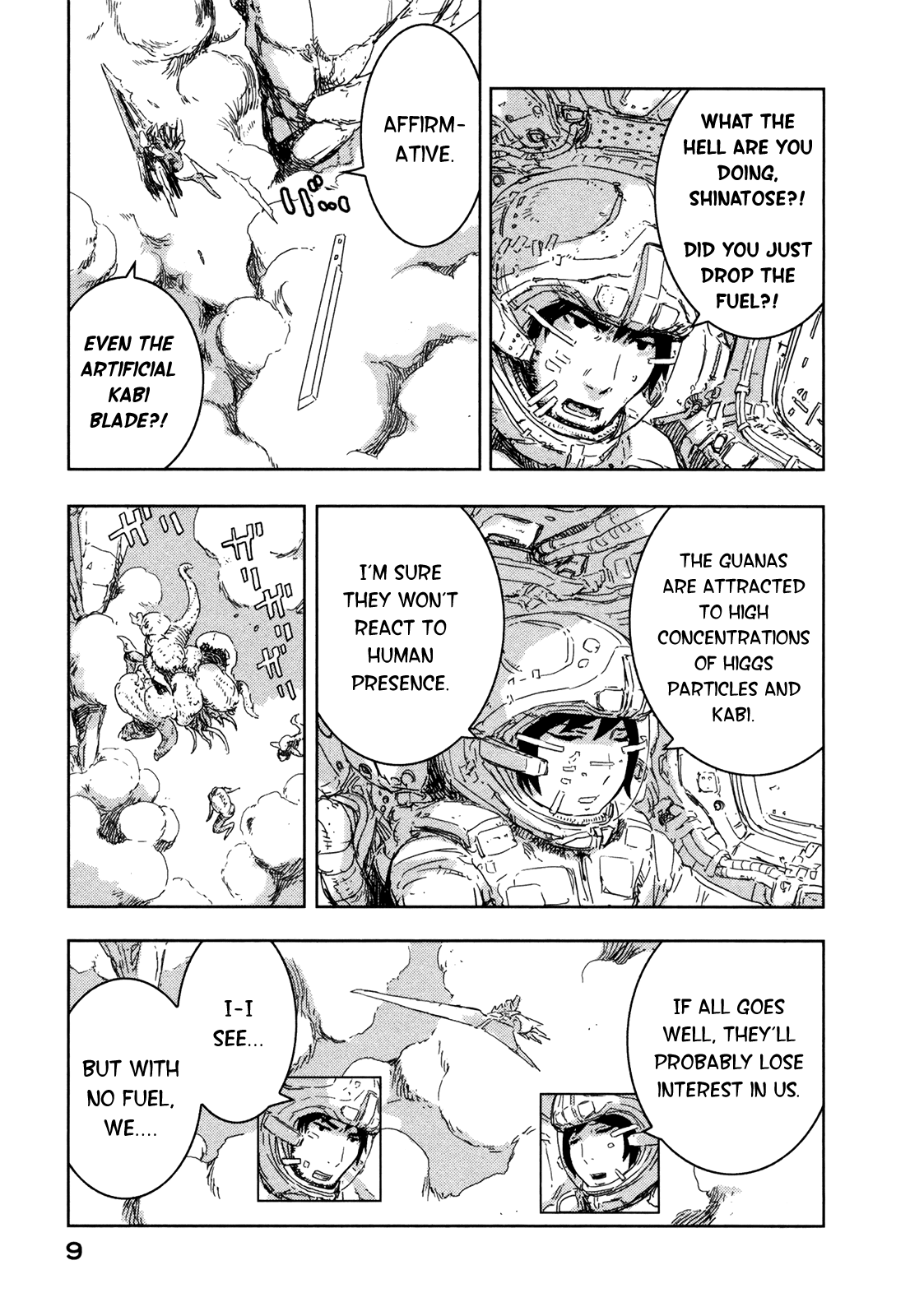 Sidonia no Kishi Chapter 40 page 11 - Chapter 40: Mere Two Units' Rescue Party