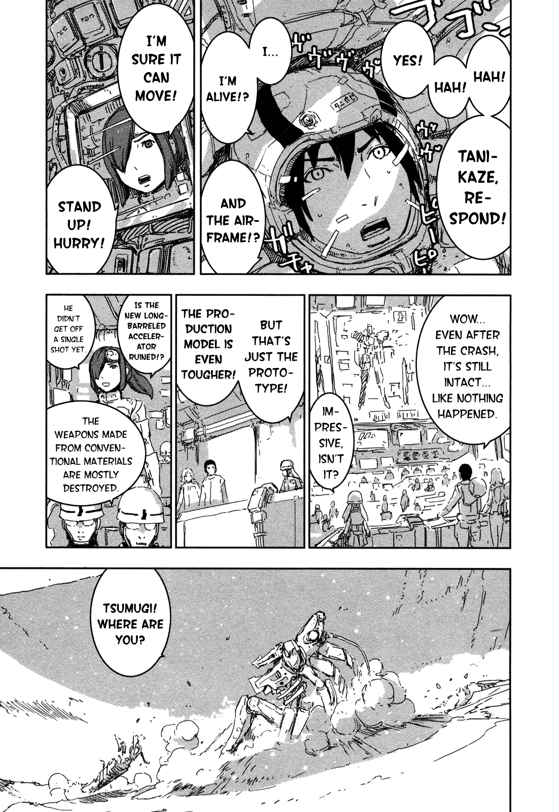 Sidonia no Kishi Chapter 40 page 21 - Chapter 40: Mere Two Units' Rescue Party
