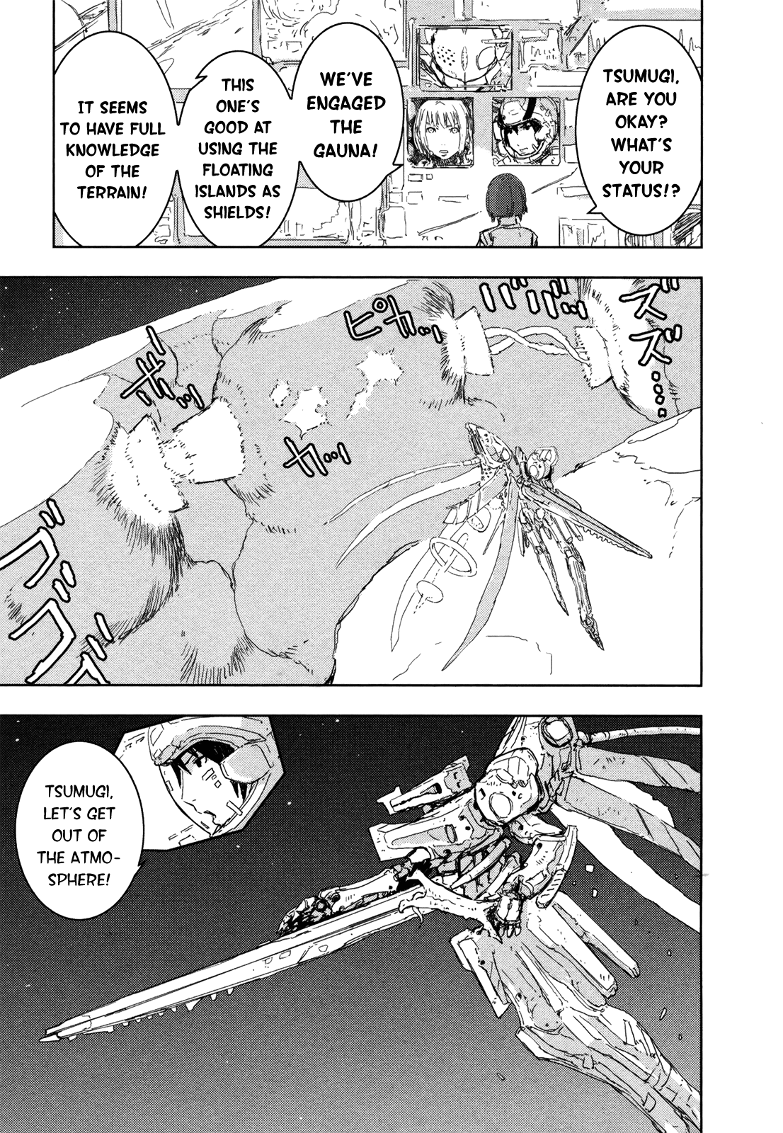 Sidonia no Kishi Chapter 40 page 23 - Chapter 40: Mere Two Units' Rescue Party