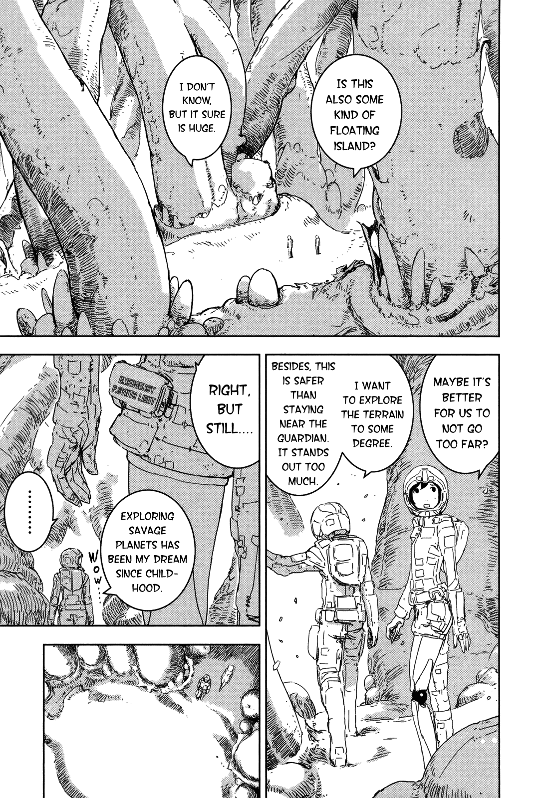 Sidonia no Kishi Chapter 40 page 36 - Chapter 40: Mere Two Units' Rescue Party