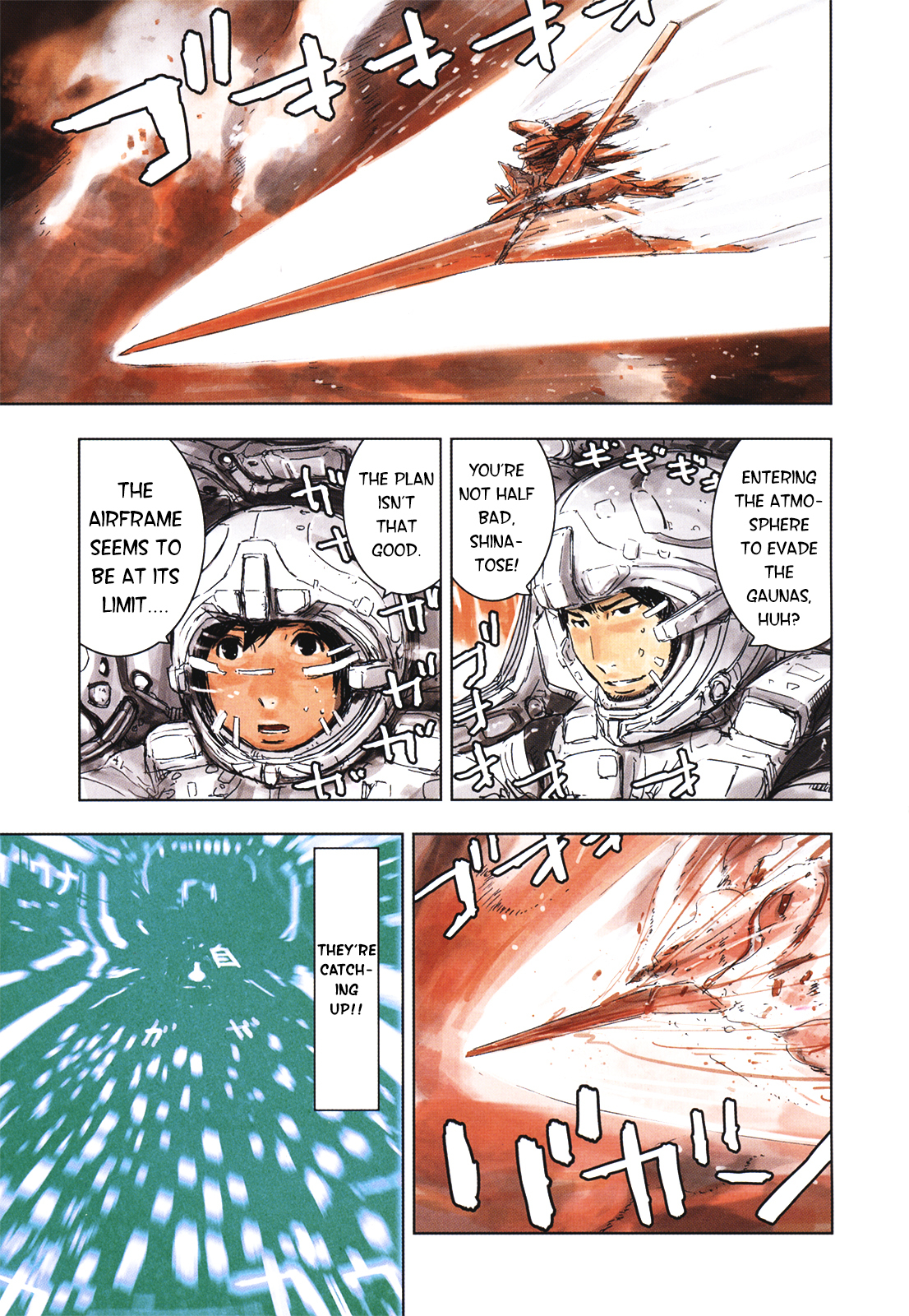 Sidonia no Kishi Chapter 40 page 5 - Chapter 40: Mere Two Units' Rescue Party