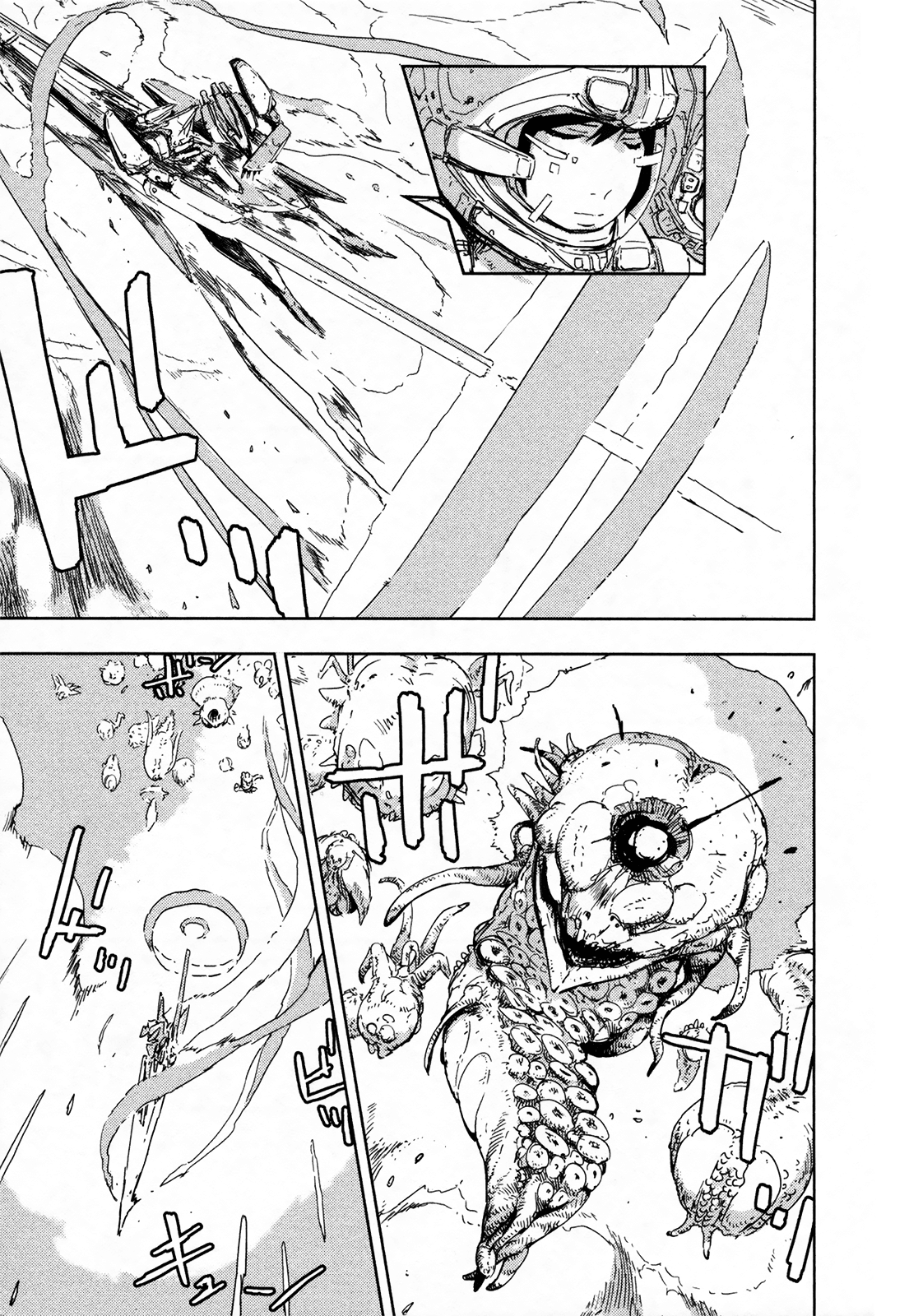 Sidonia no Kishi Chapter 40 page 7 - Chapter 40: Mere Two Units' Rescue Party