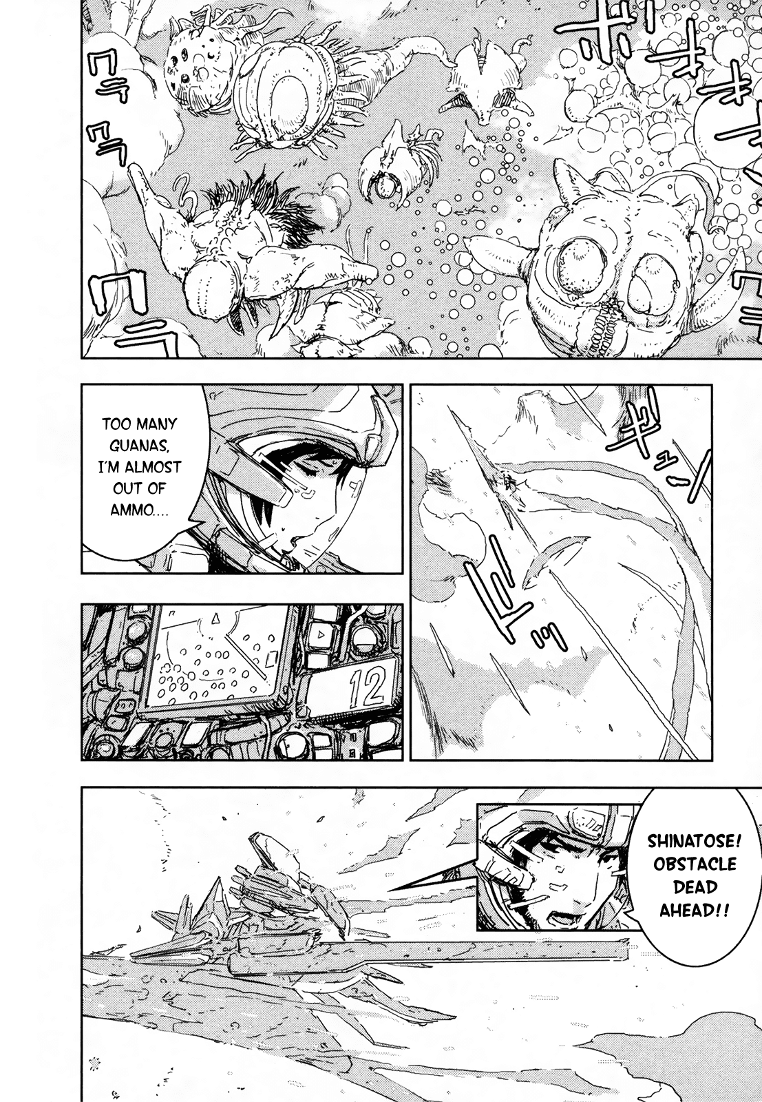 Sidonia no Kishi Chapter 40 page 8 - Chapter 40: Mere Two Units' Rescue Party