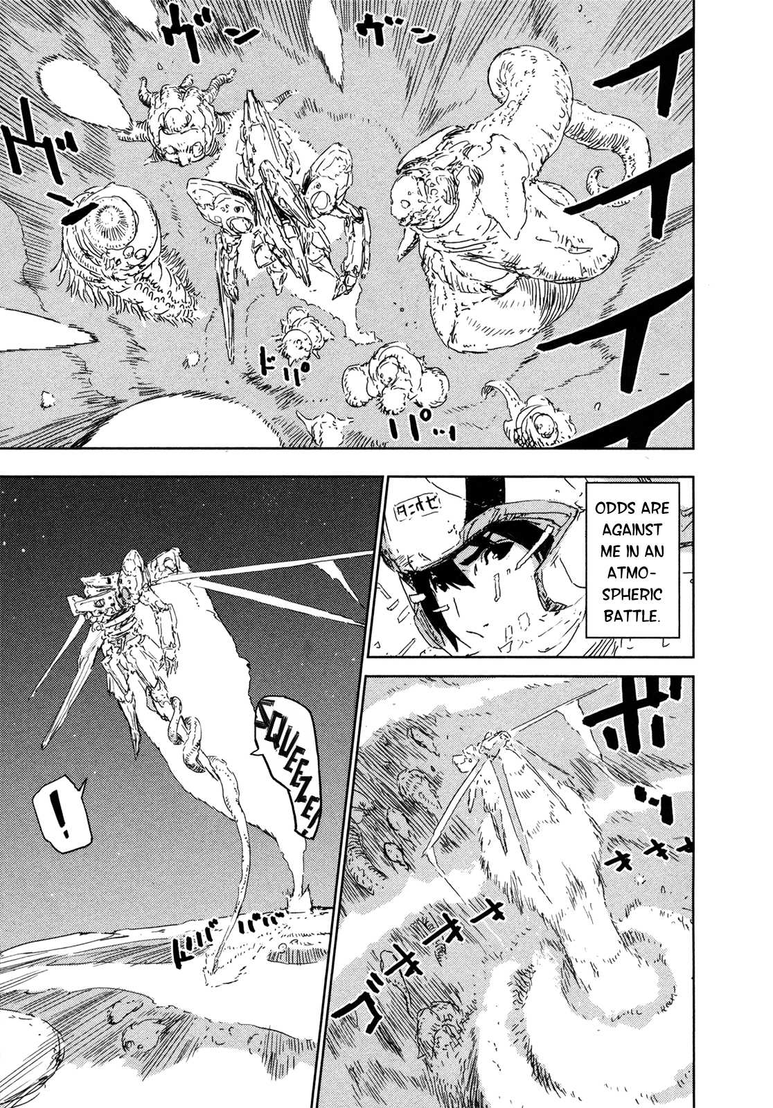 Sidonia no Kishi Chapter 41 page 10 - Chapter 41: Tanikaze Nagate's Land Battle