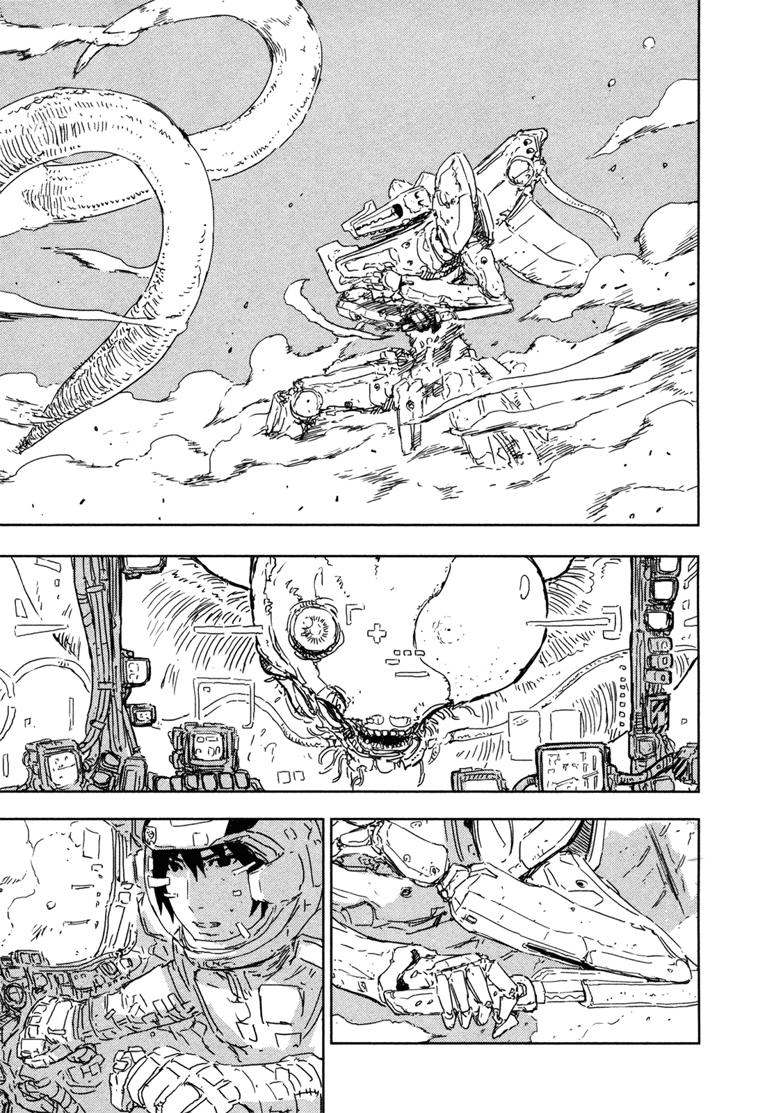 Sidonia no Kishi Chapter 41 page 18 - Chapter 41: Tanikaze Nagate's Land Battle