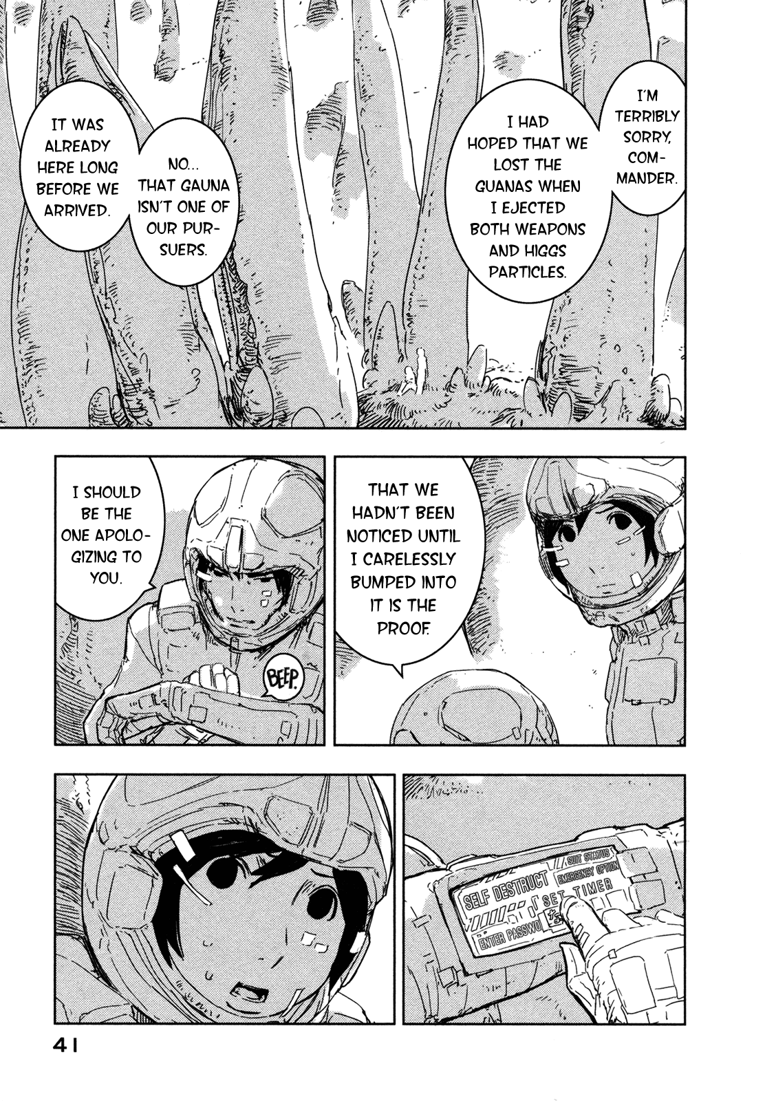 Sidonia no Kishi Chapter 41 page 2 - Chapter 41: Tanikaze Nagate's Land Battle