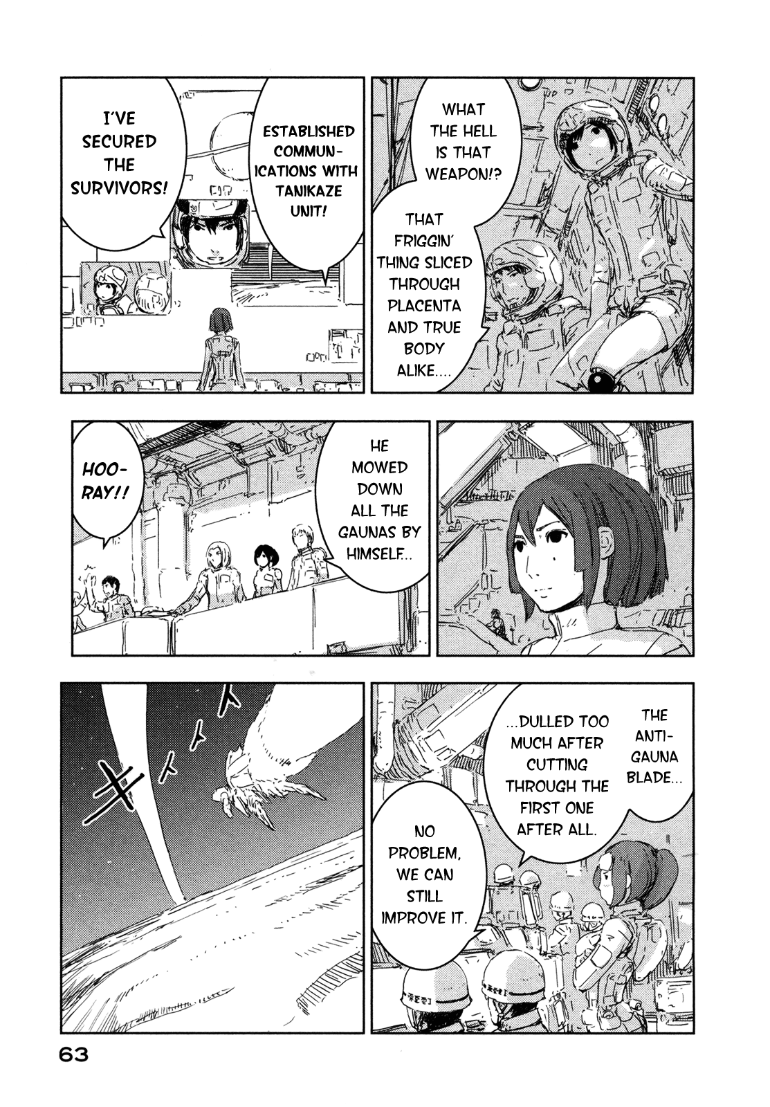 Sidonia no Kishi Chapter 41 page 24 - Chapter 41: Tanikaze Nagate's Land Battle