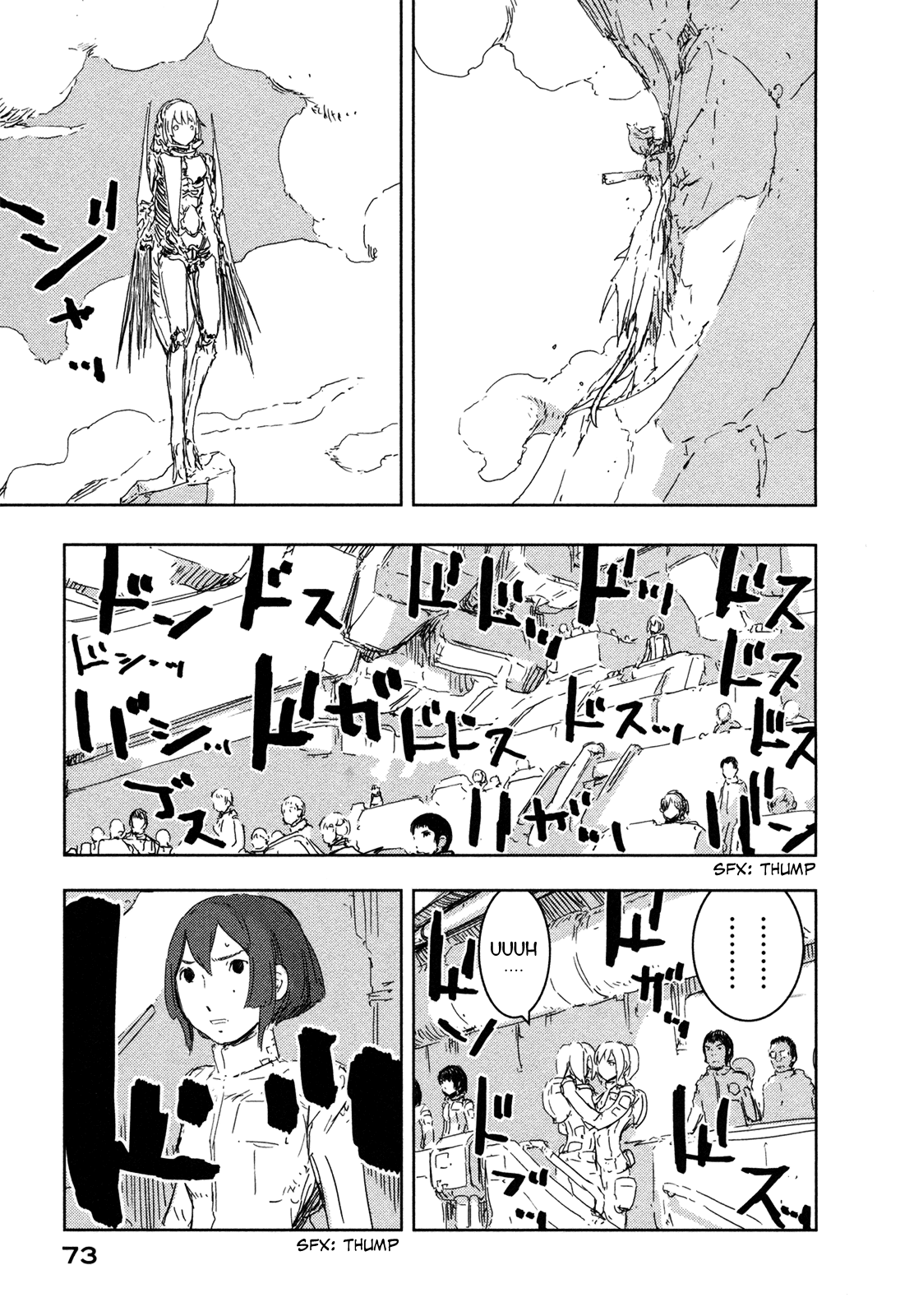 Sidonia no Kishi Chapter 41 page 34 - Chapter 41: Tanikaze Nagate's Land Battle