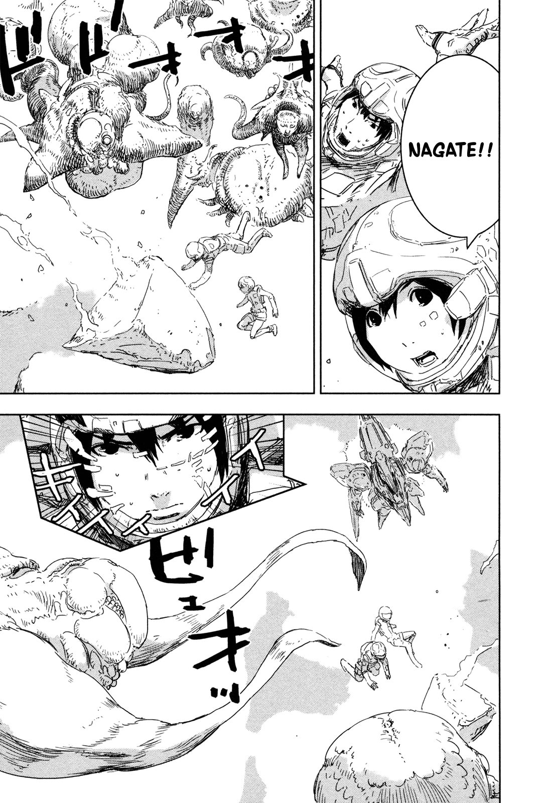 Sidonia no Kishi Chapter 41 page 8 - Chapter 41: Tanikaze Nagate's Land Battle