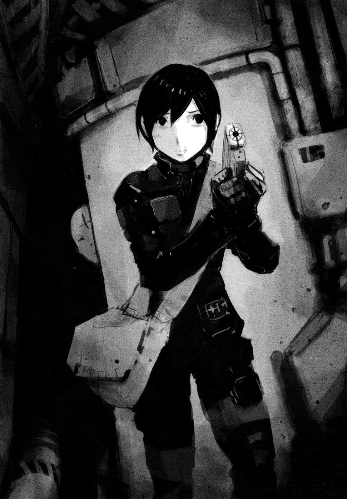 Sidonia no Kishi Chapter 42 page 1 - Chapter 42: Hoshijiro Shizuka's Image