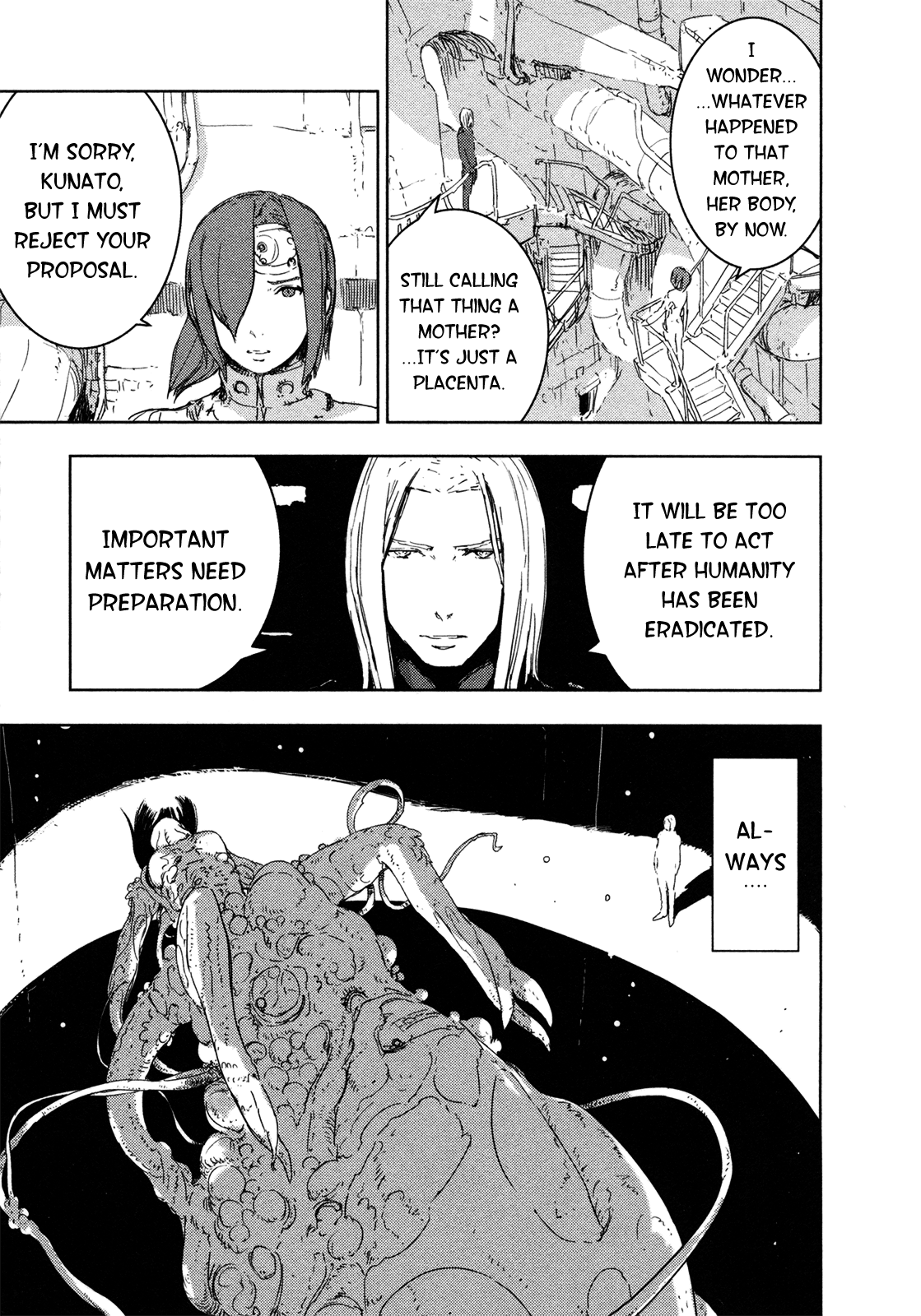 Sidonia no Kishi Chapter 42 page 26 - Chapter 42: Hoshijiro Shizuka's Image